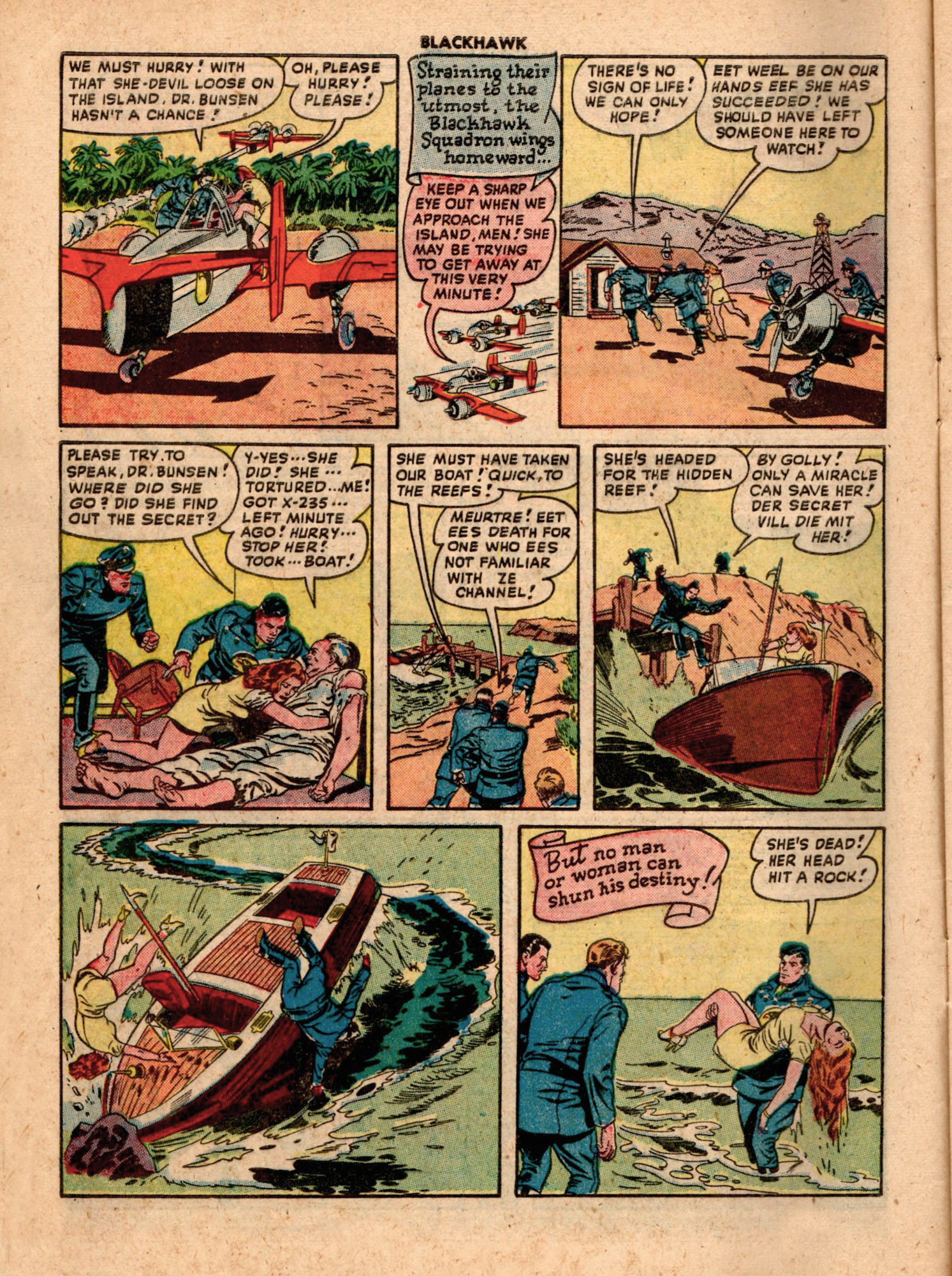 Read online Blackhawk (1957) comic -  Issue #21 - 14