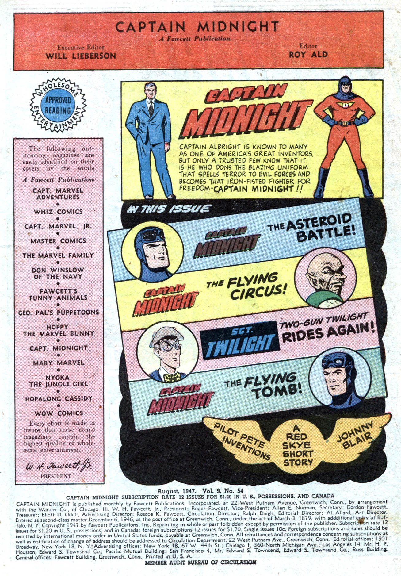 Read online Captain Midnight (1942) comic -  Issue #54 - 3