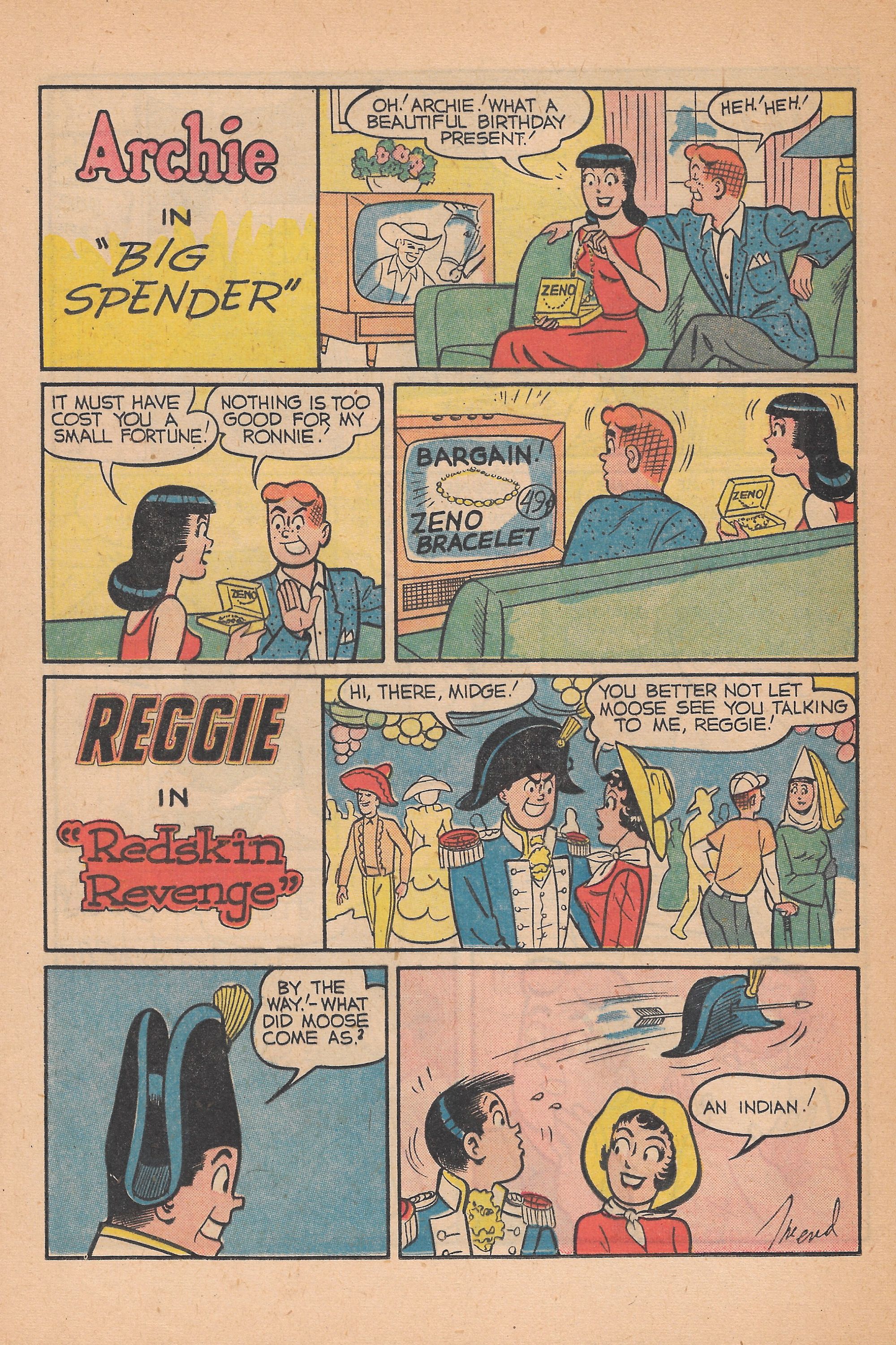 Read online Archie's Joke Book Magazine comic -  Issue #56 - 32