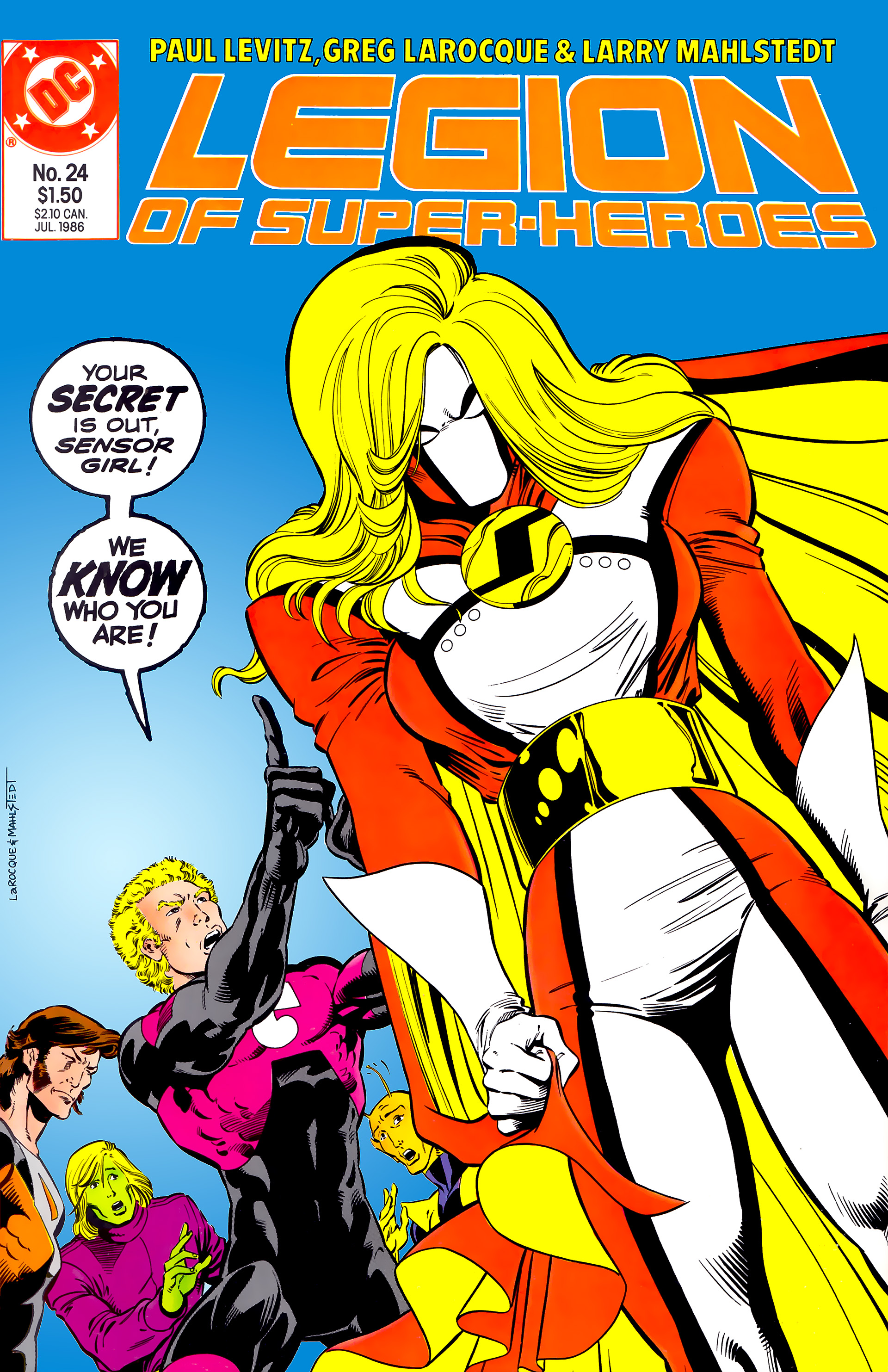 Read online Legion of Super-Heroes (1984) comic -  Issue #24 - 1