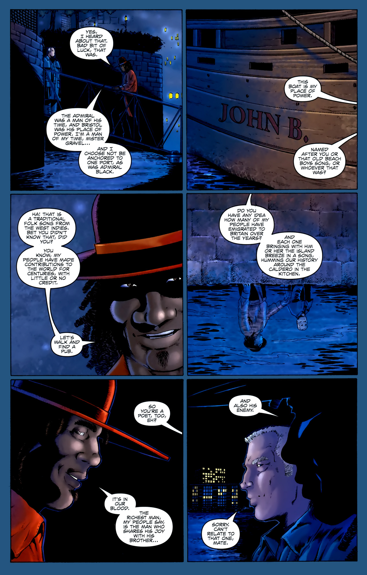 Read online Gravel comic -  Issue #12 - 6