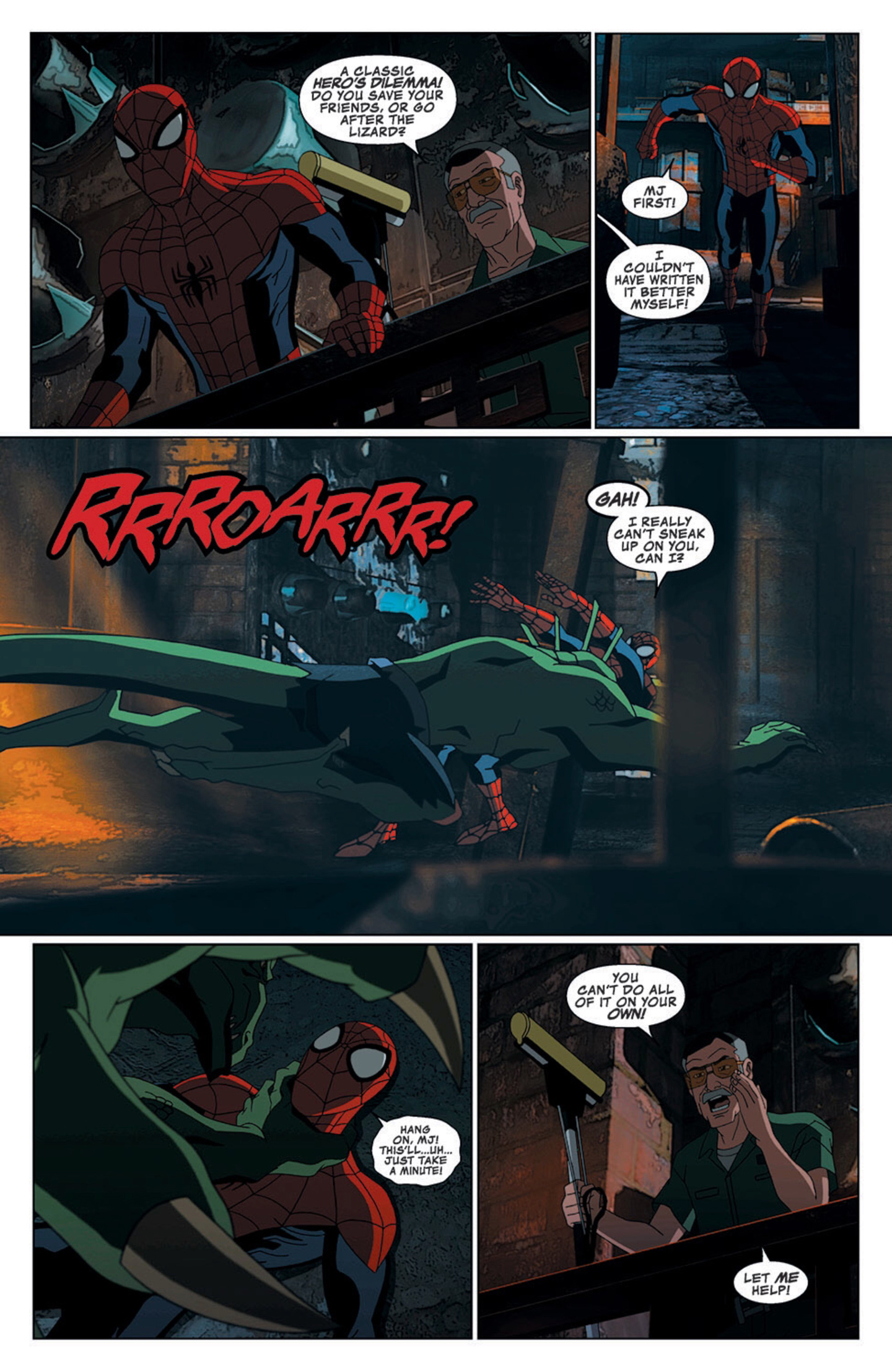 Read online Marvel Universe Ultimate Spider-Man: Web Warriors comic -  Issue #7 - 21