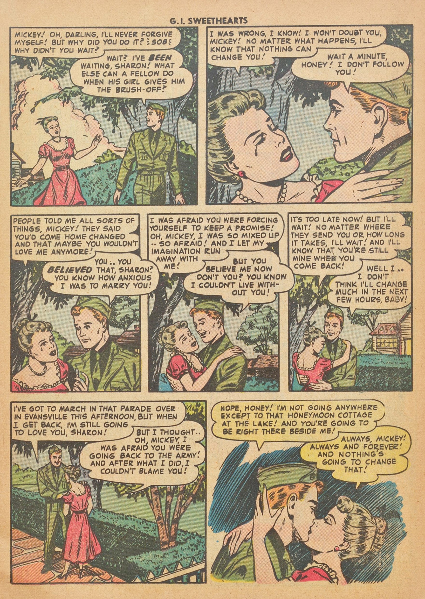 Read online G.I. Sweethearts comic -  Issue #44 - 17