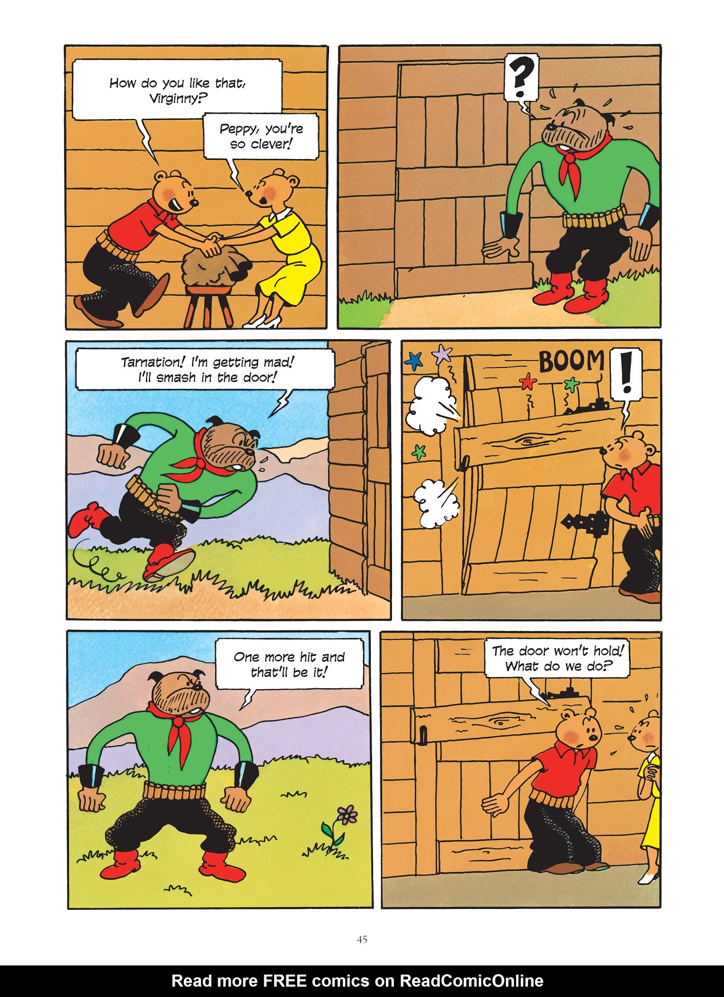 Read online Peppy in the Wild West comic -  Issue # TPB - 46