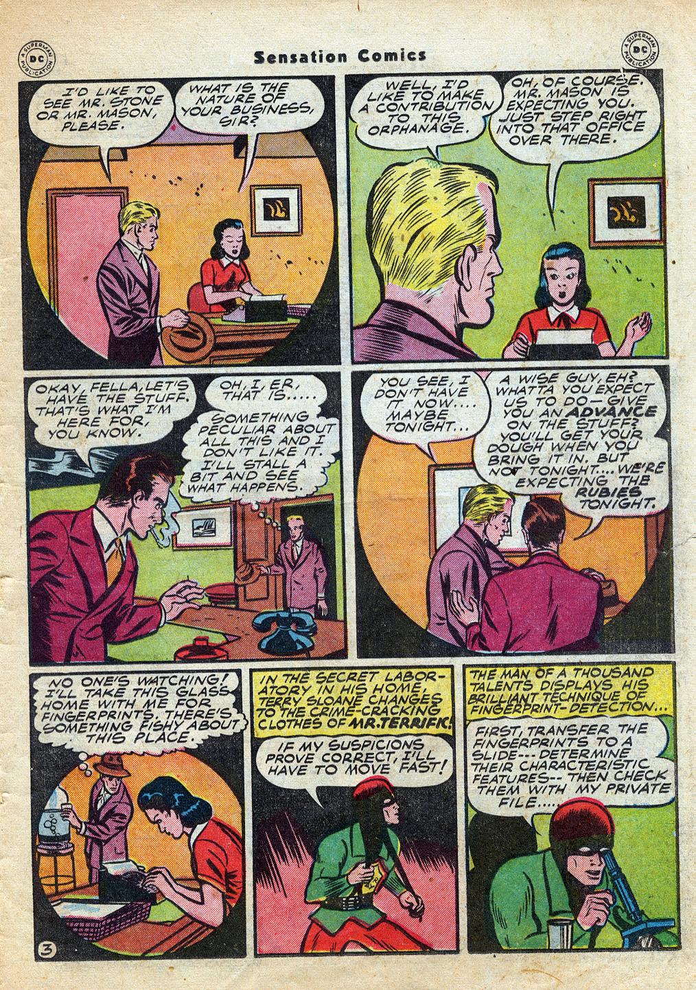 Read online Sensation (Mystery) Comics comic -  Issue #60 - 35