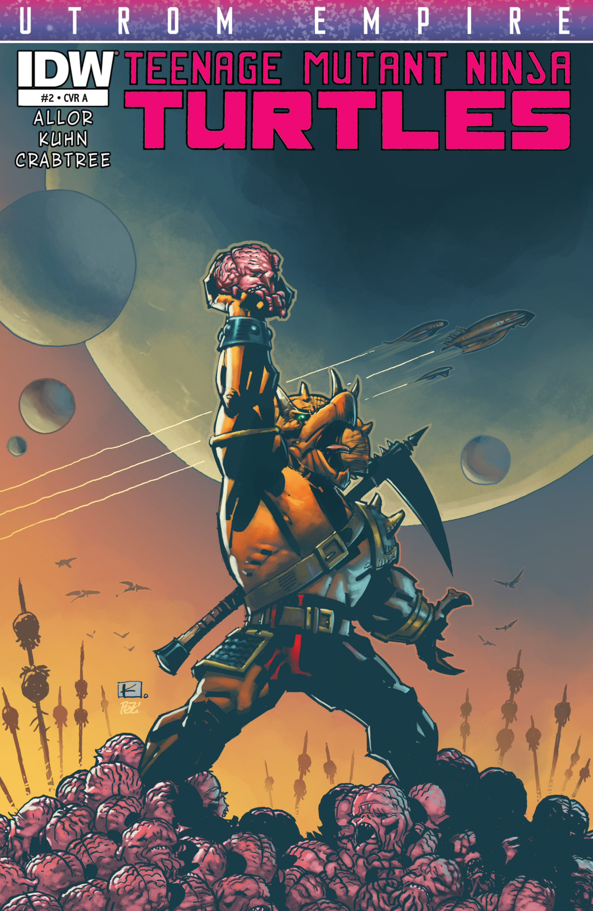 Read online Teenage Mutant Ninja Turtles Utrom Empire comic -  Issue #2 - 2
