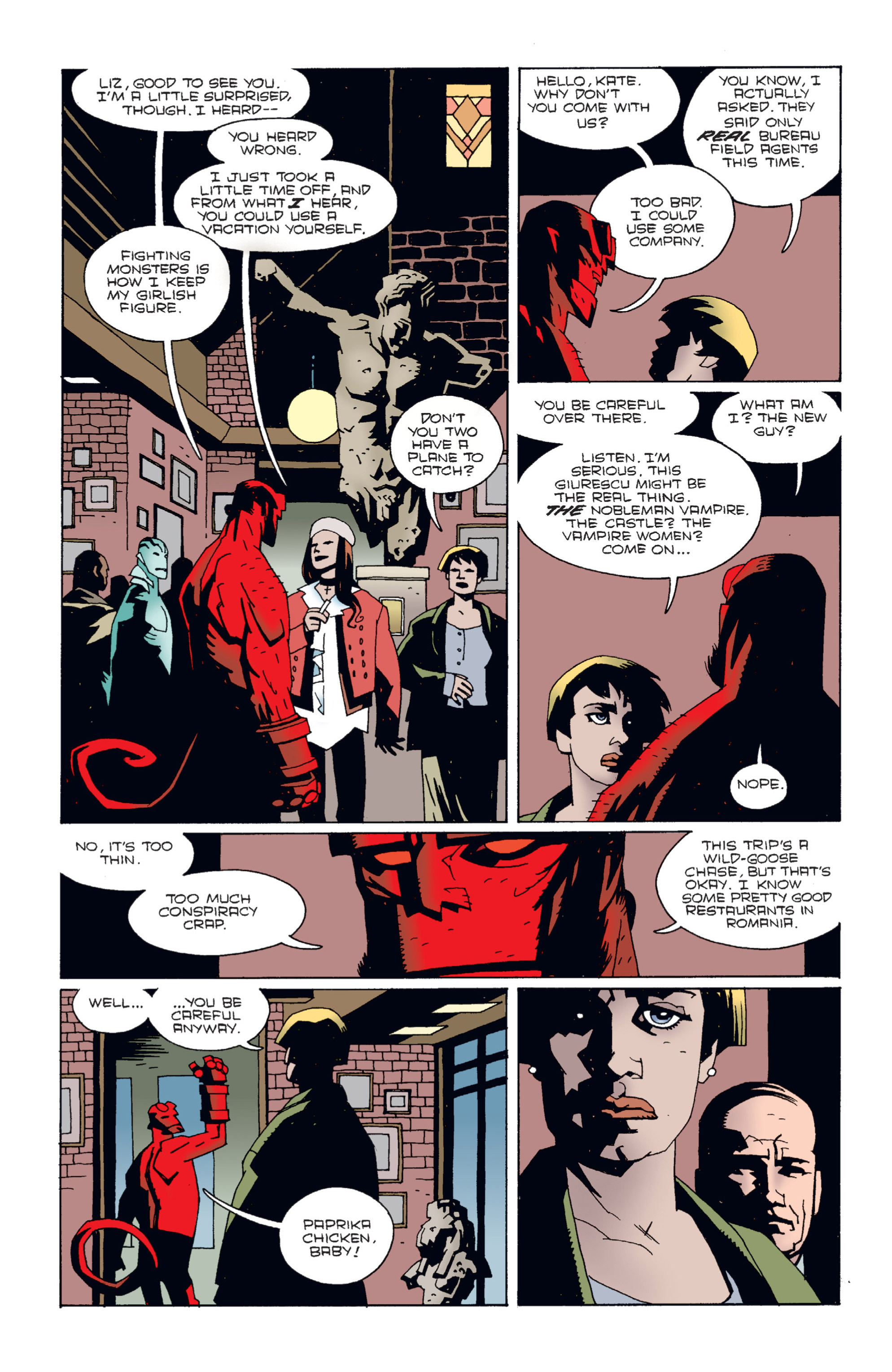 Read online Hellboy comic -  Issue #2 - 23