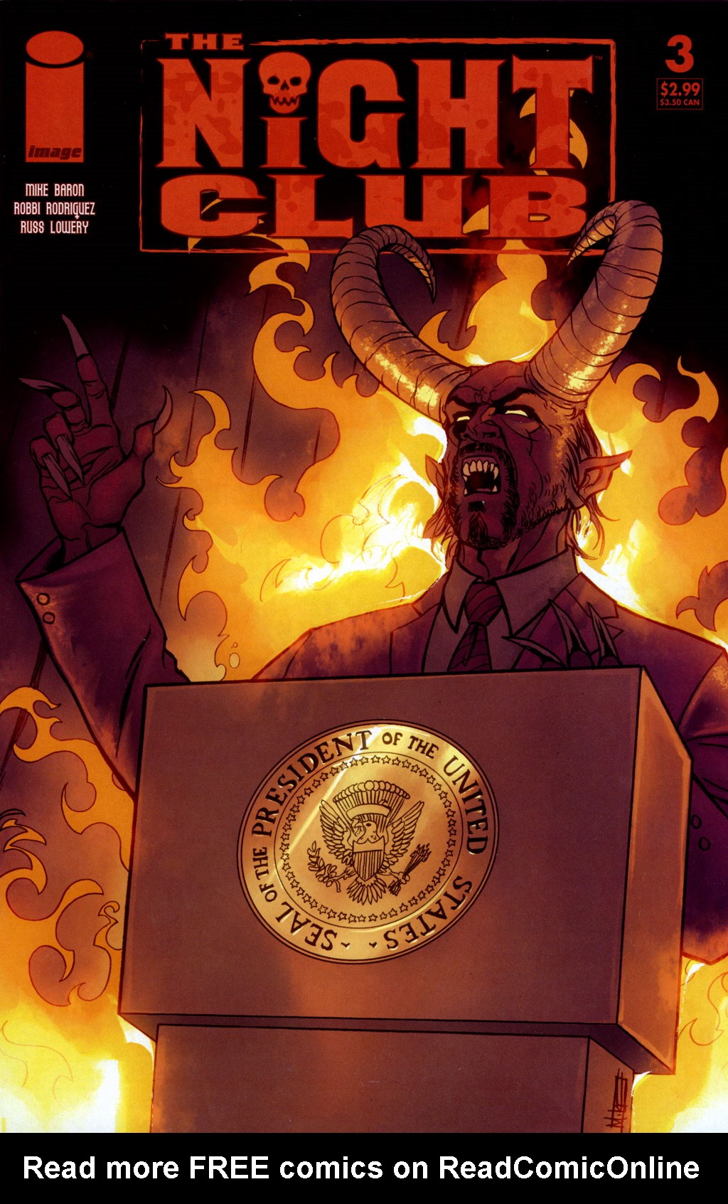 Read online Night Club comic -  Issue #3 - 1