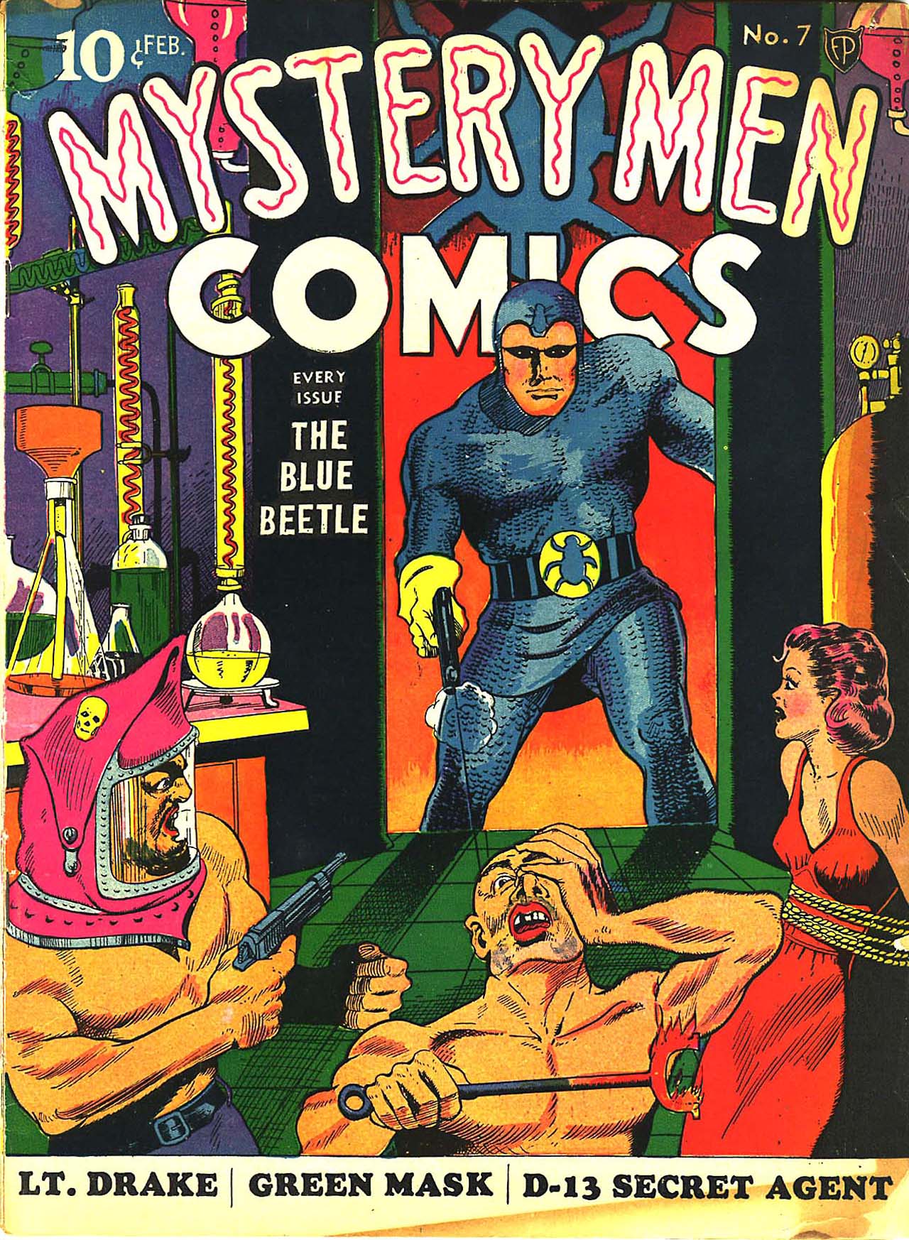 Read online Mystery Men Comics comic -  Issue #7 - 1