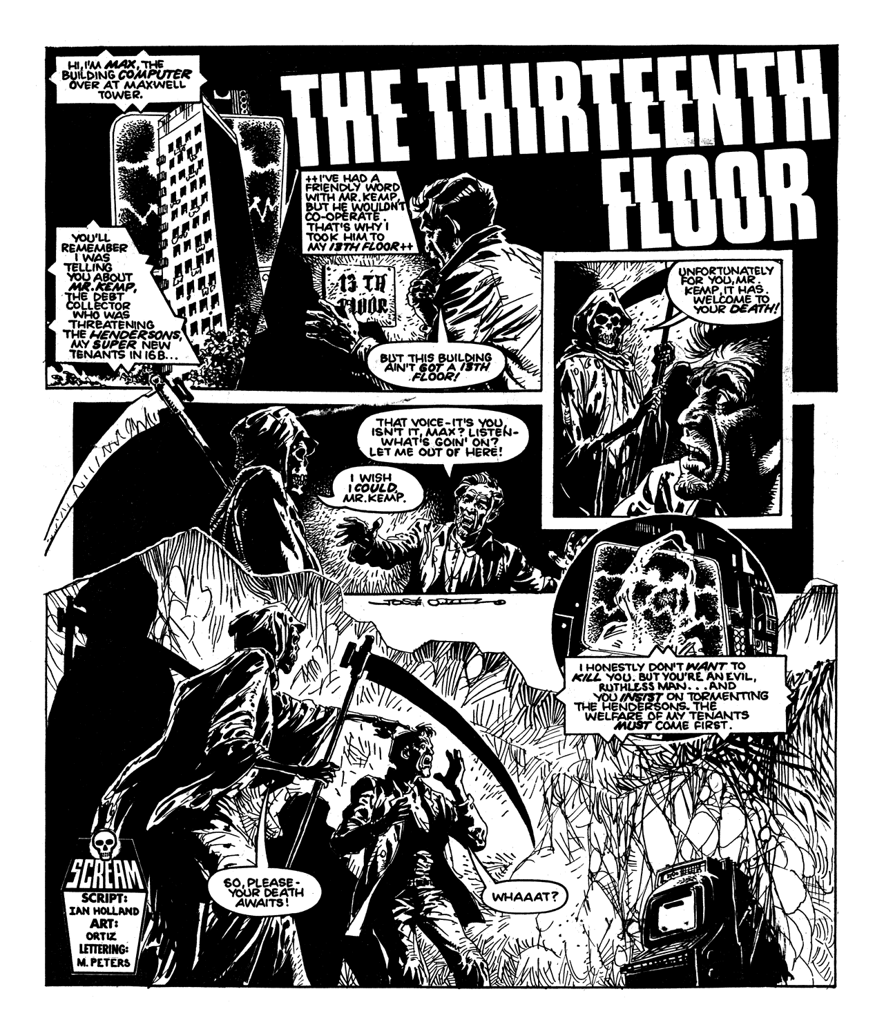Read online Scream! (1984) comic -  Issue #2 - 12
