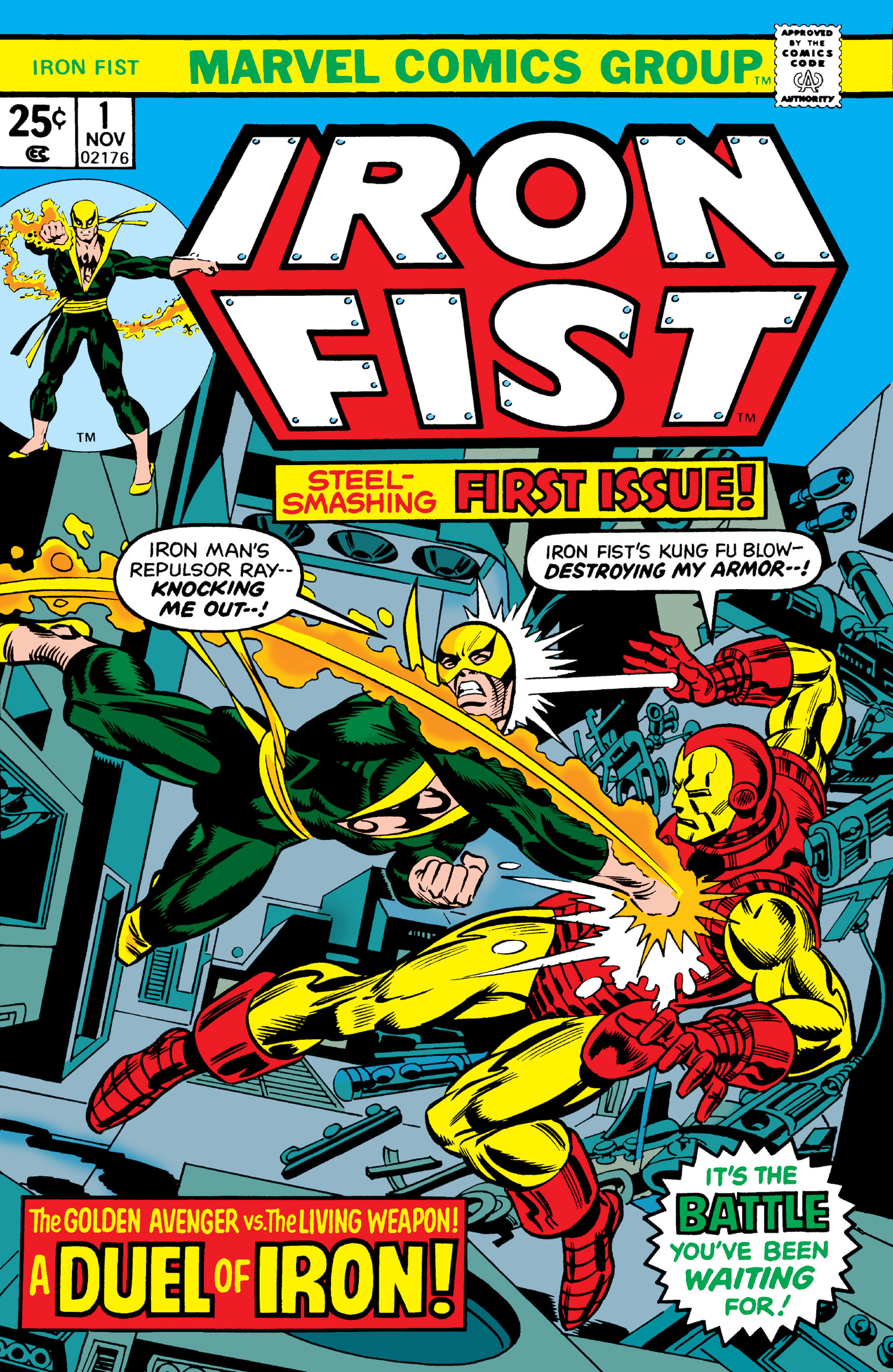 Read online Iron Fist (1975) comic -  Issue #1 - 1