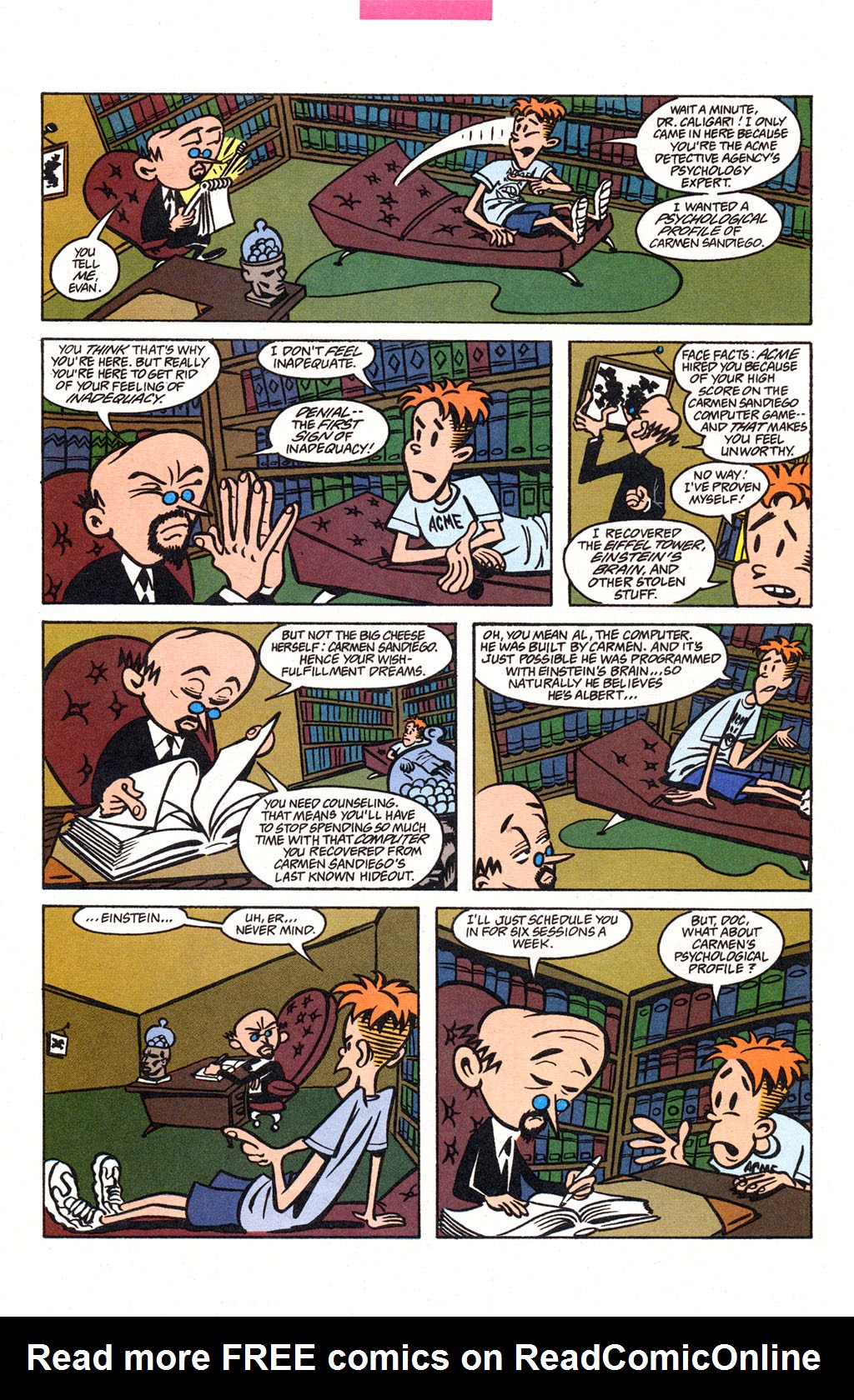 Read online Where In The World Is Carmen Sandiego? comic -  Issue #3 - 3