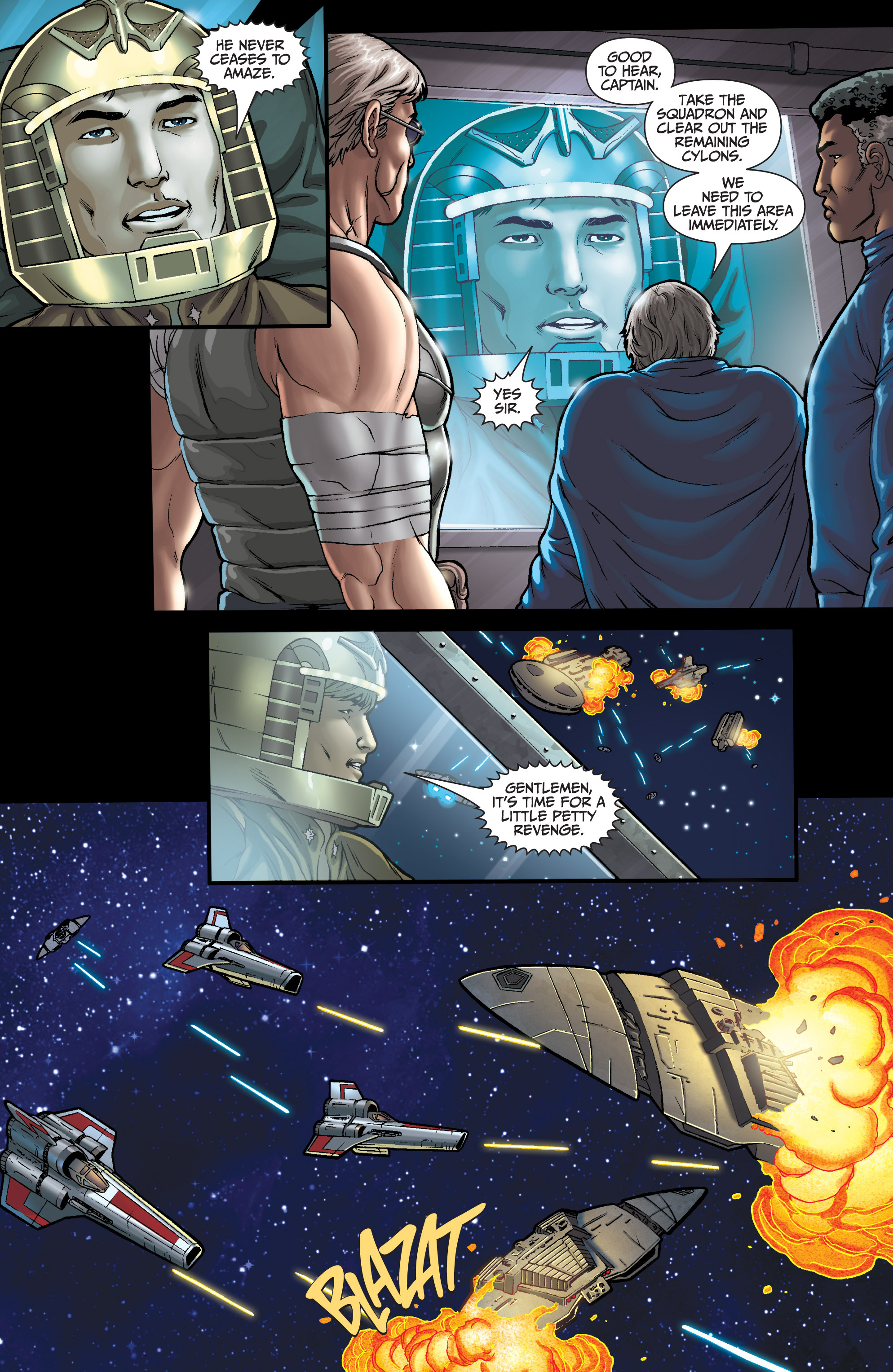 Read online Classic Battlestar Galactica (2006) comic -  Issue #5 - 22