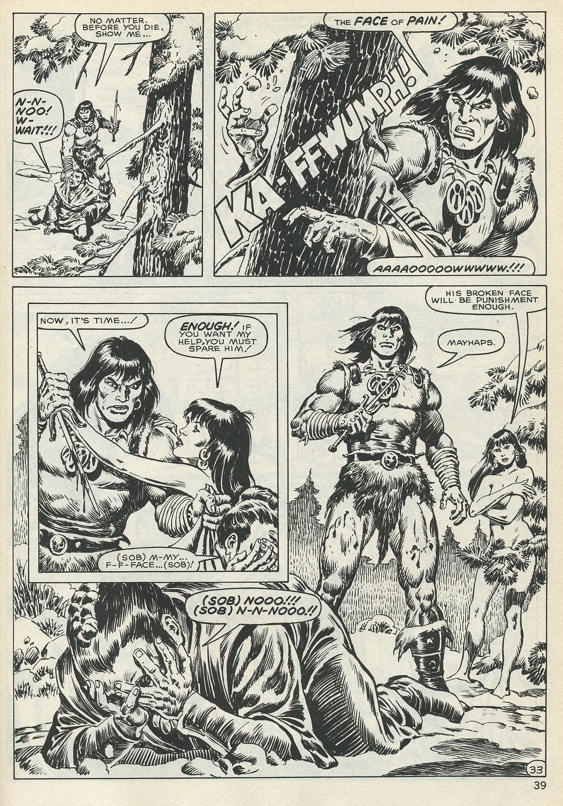 Read online The Savage Sword Of Conan comic -  Issue #132 - 39