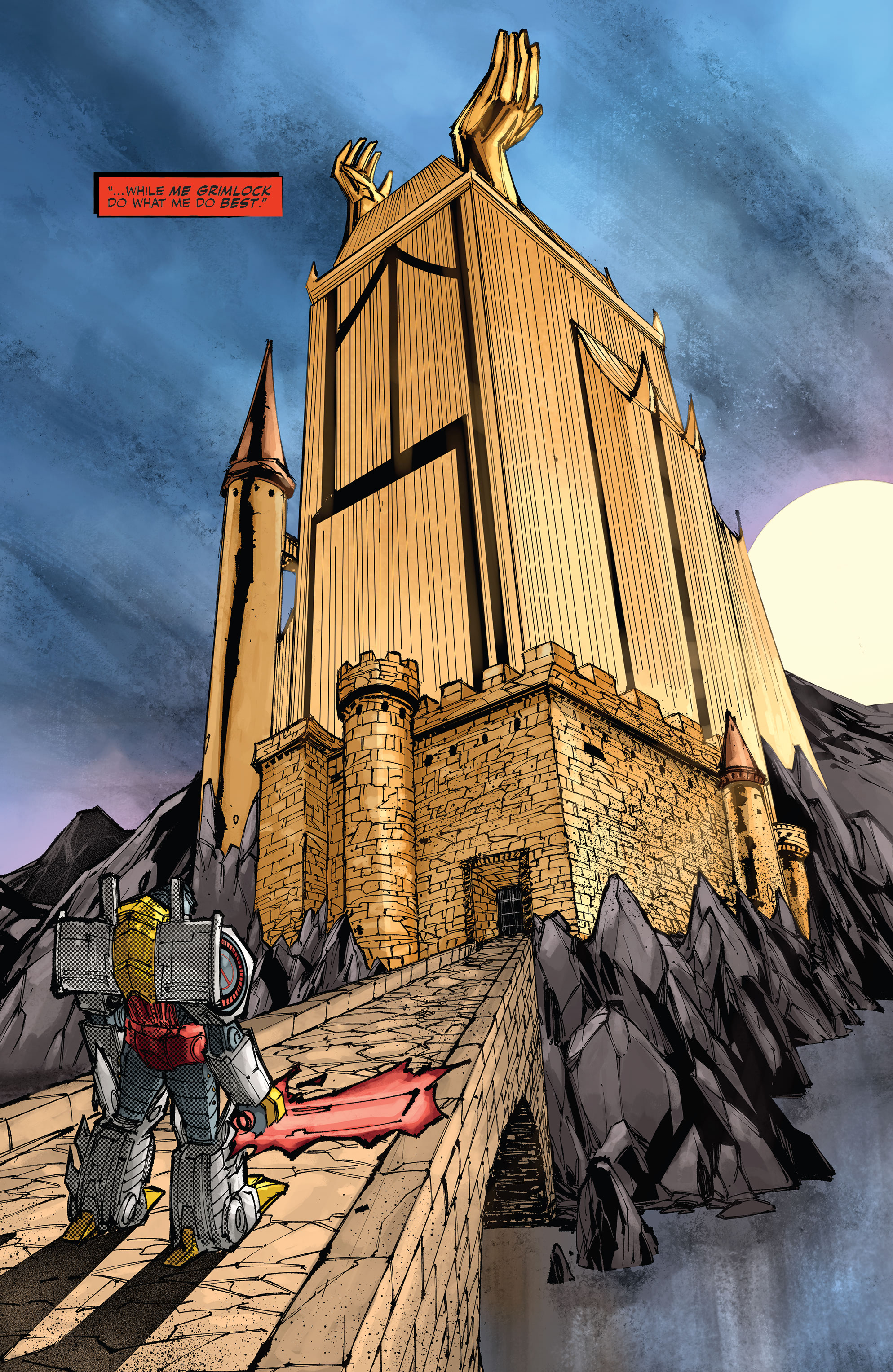 Read online Transformers: King Grimlock comic -  Issue #4 - 8