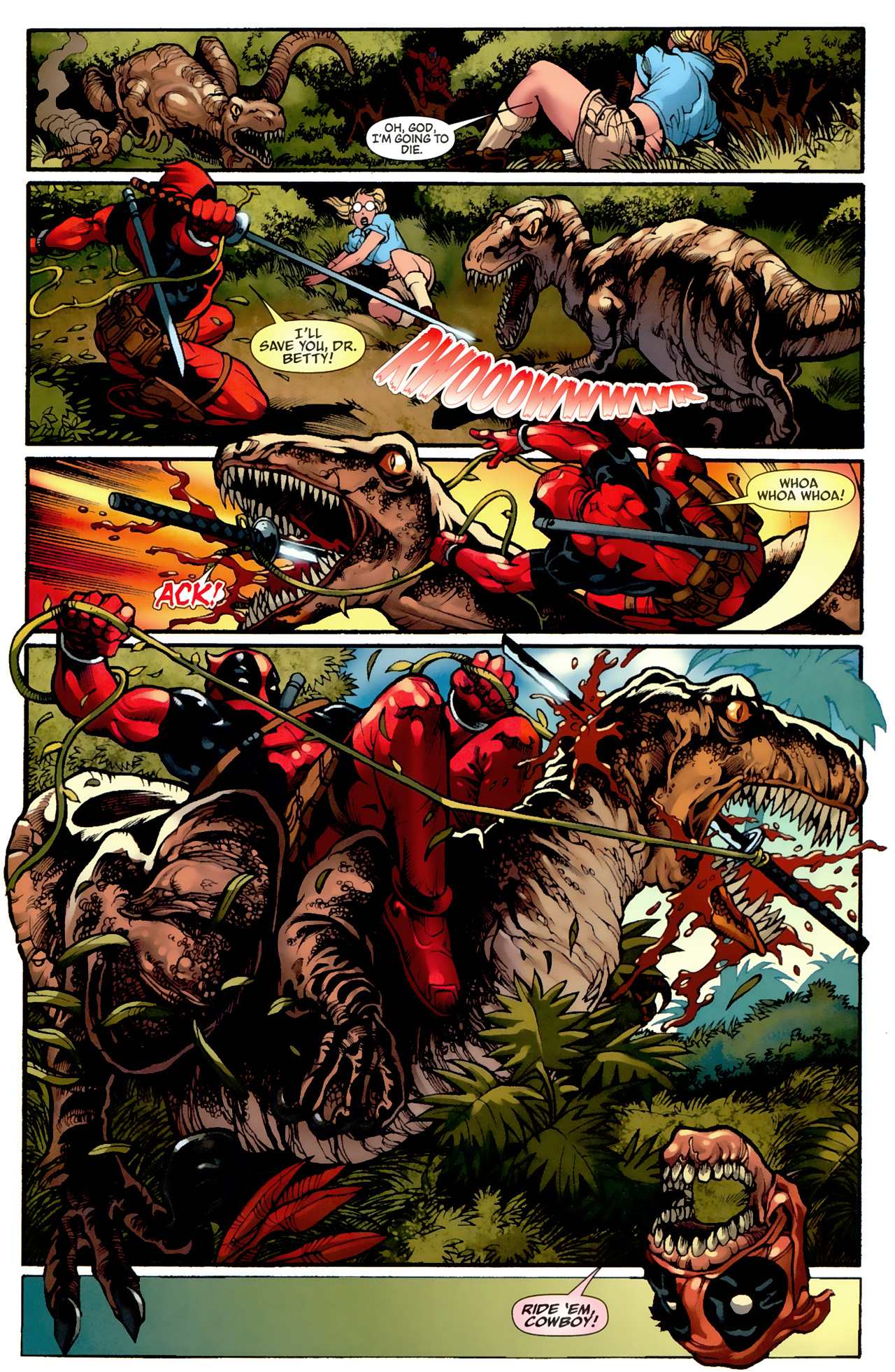 Read online Deadpool: Merc With a Mouth comic -  Issue #2 - 21