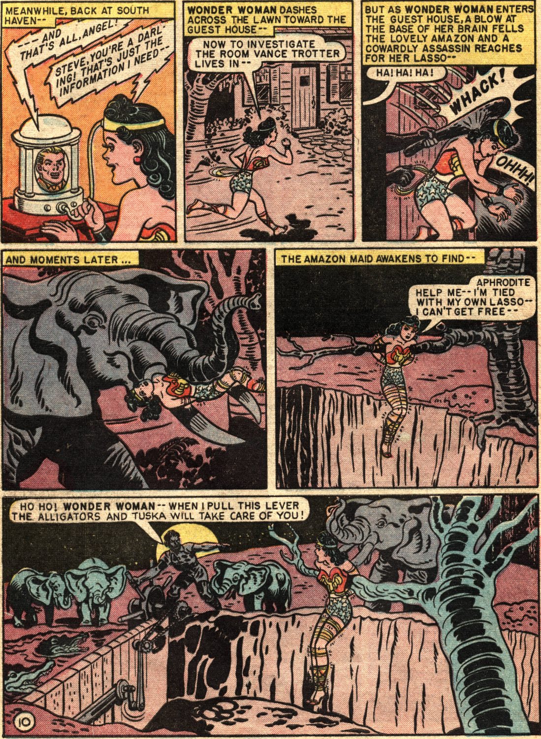 Read online Wonder Woman (1942) comic -  Issue #43 - 46