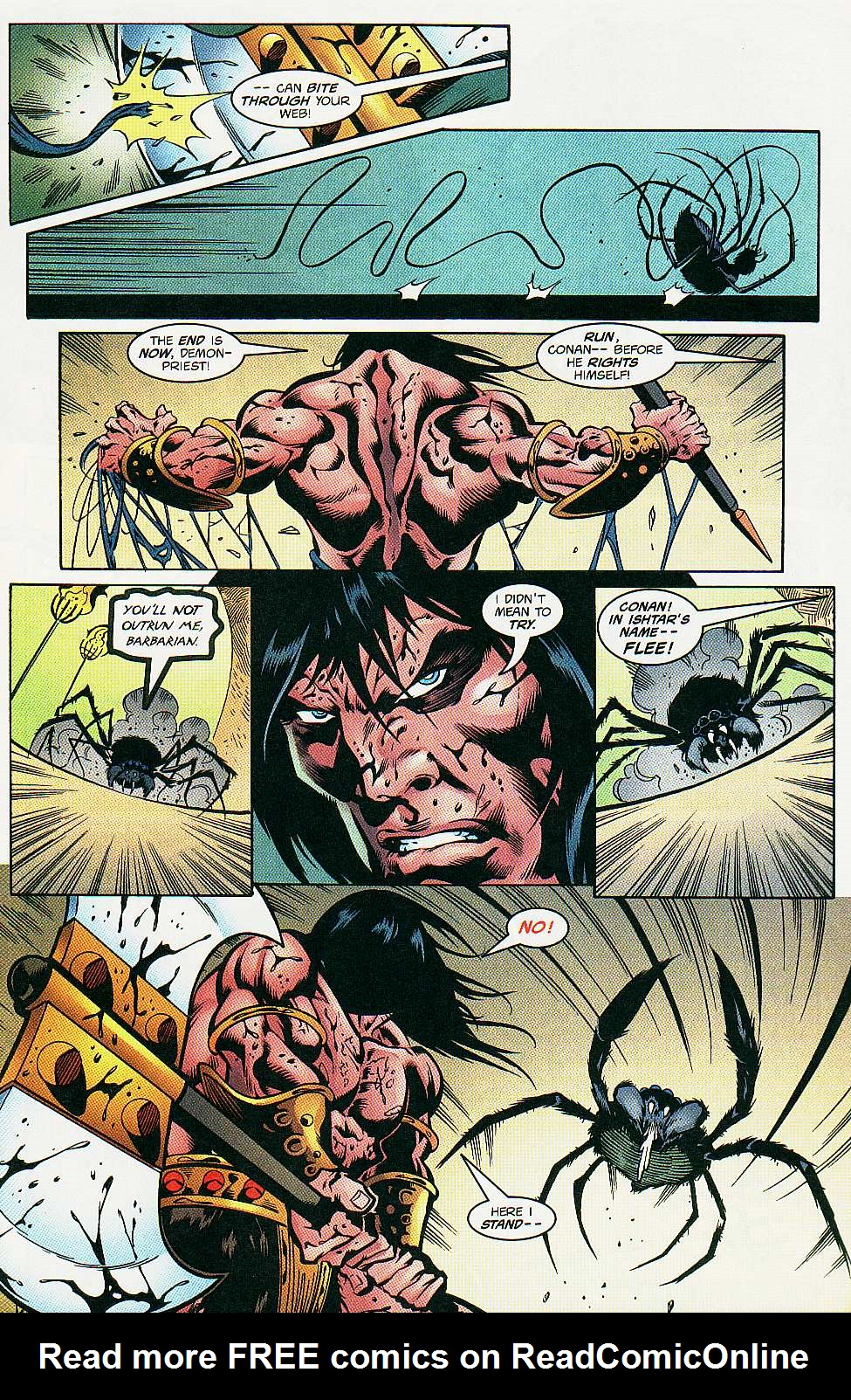 Read online Conan: Lord of the Spiders comic -  Issue #3 - 22