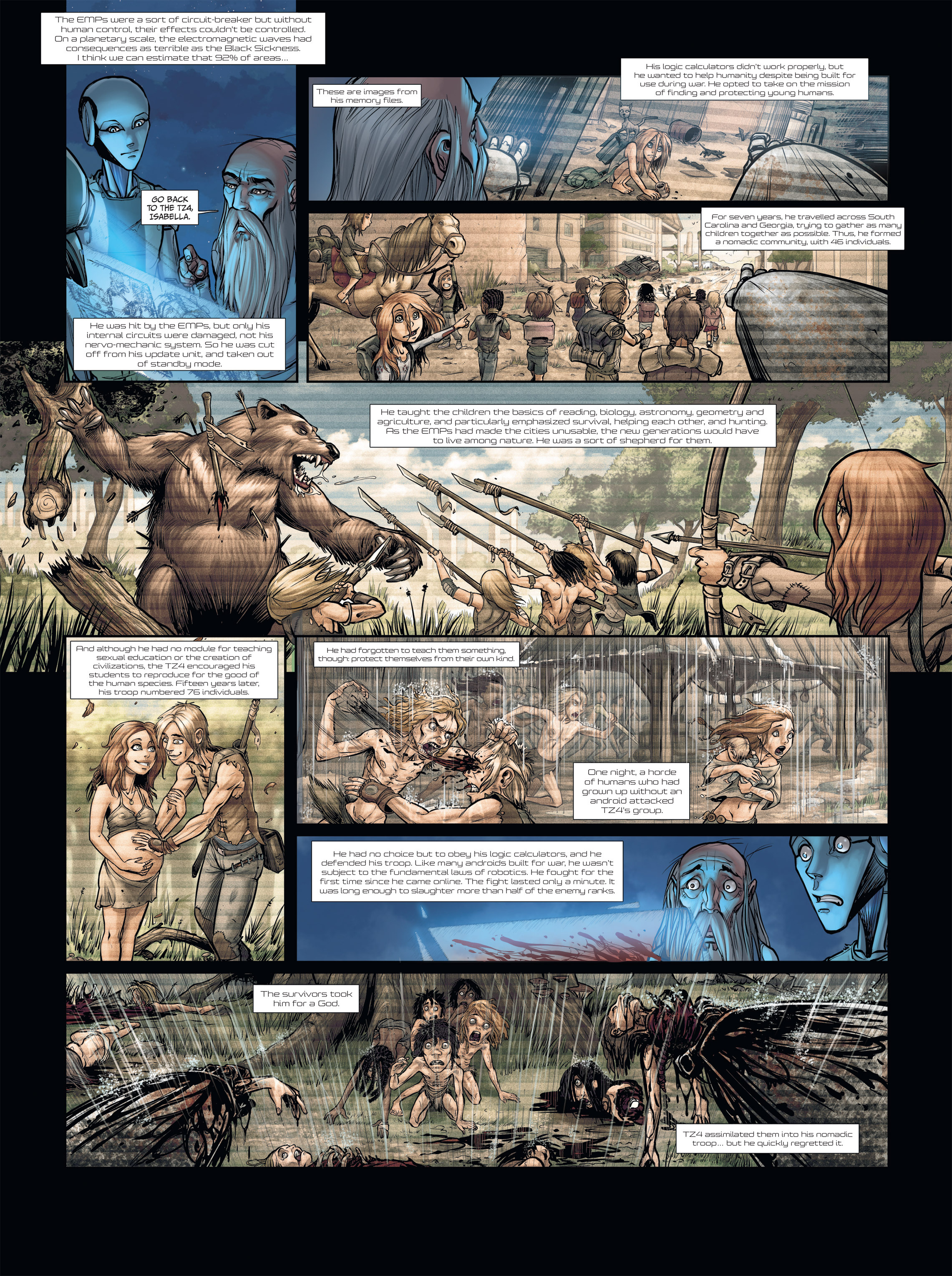 Read online Androïds comic -  Issue #2 - 36