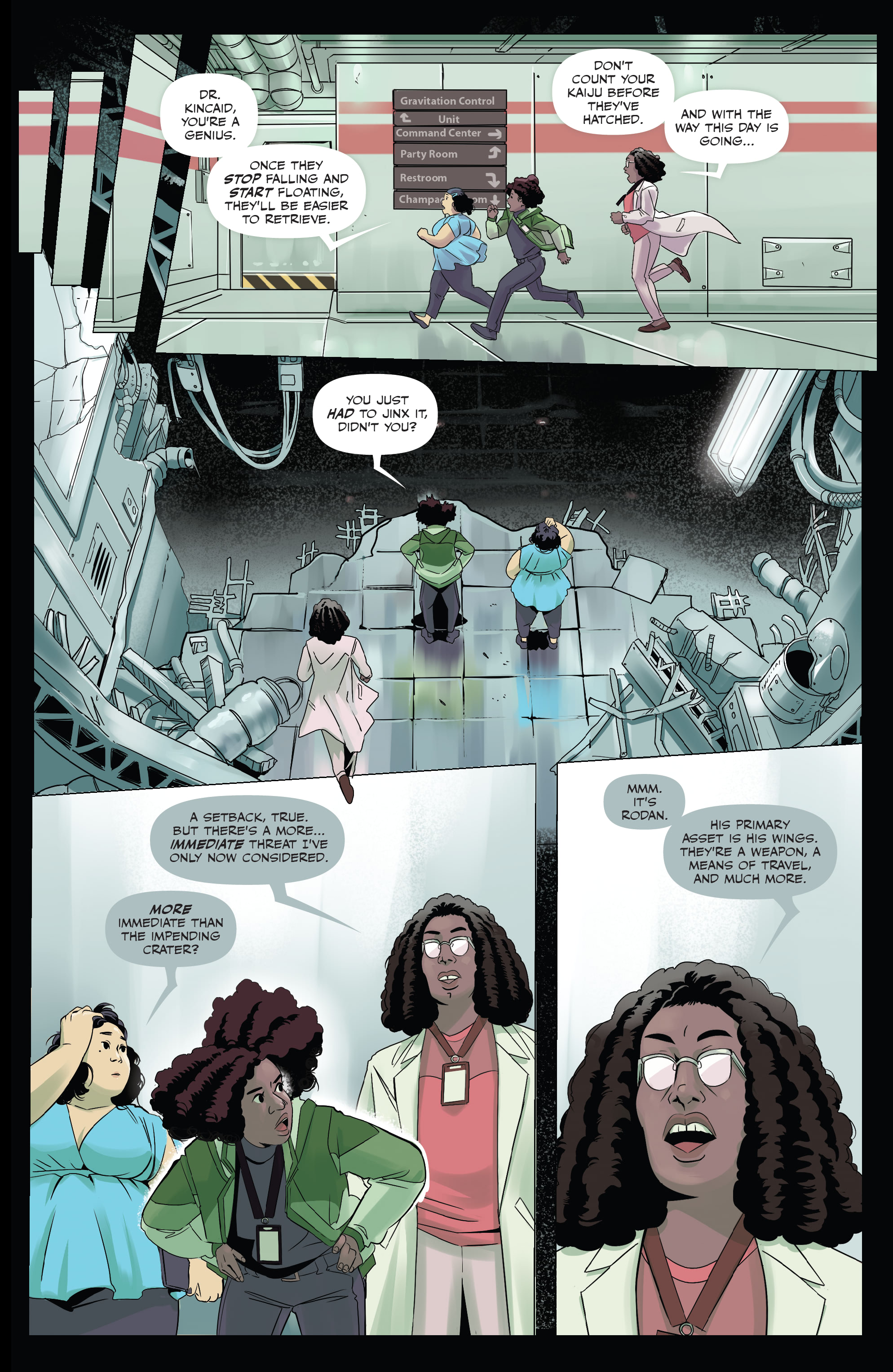 Read online Godzilla Rivals: Rodan vs. Ebirah comic -  Issue # Full - 21