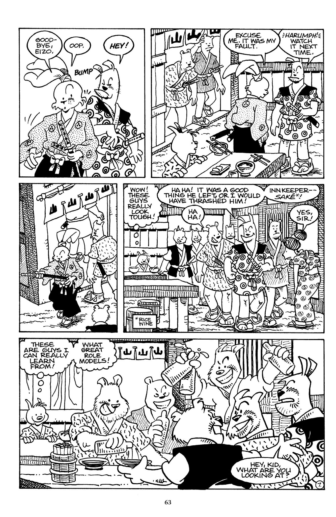 Read online The Usagi Yojimbo Saga comic -  Issue # TPB 3 - 62