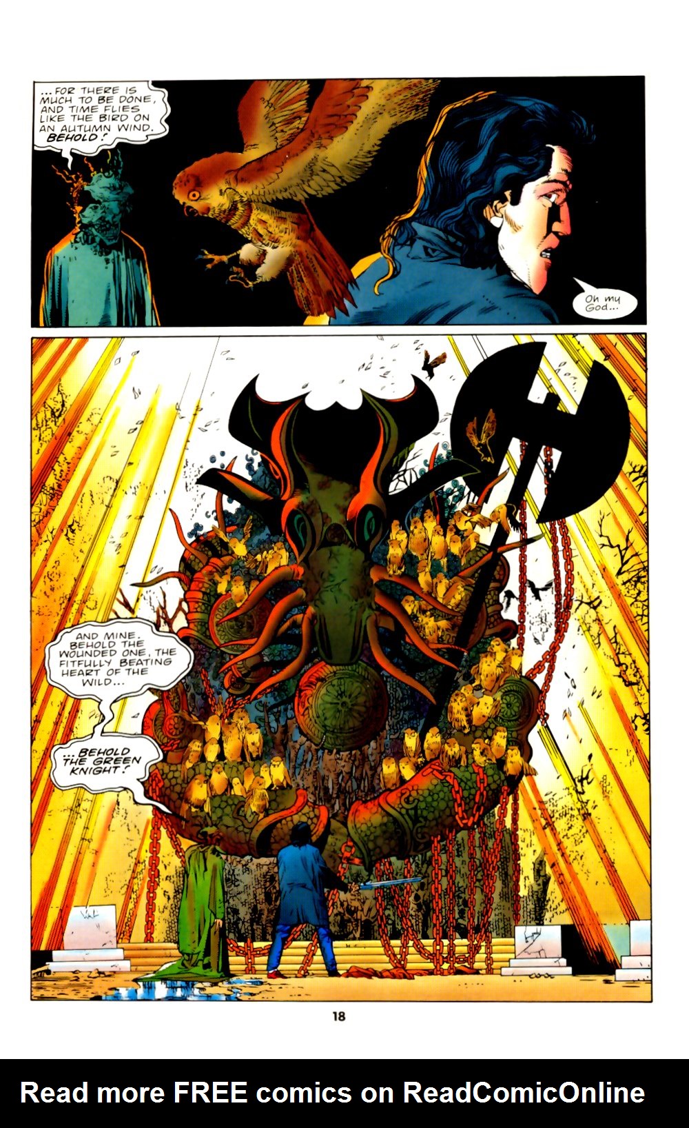 Read online The Knights of Pendragon comic -  Issue #17 - 18