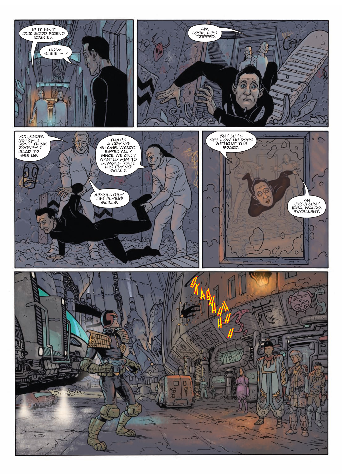 Read online Judge Dredd: Day of Chaos: Fallout comic -  Issue # TPB (Part 2) - 95