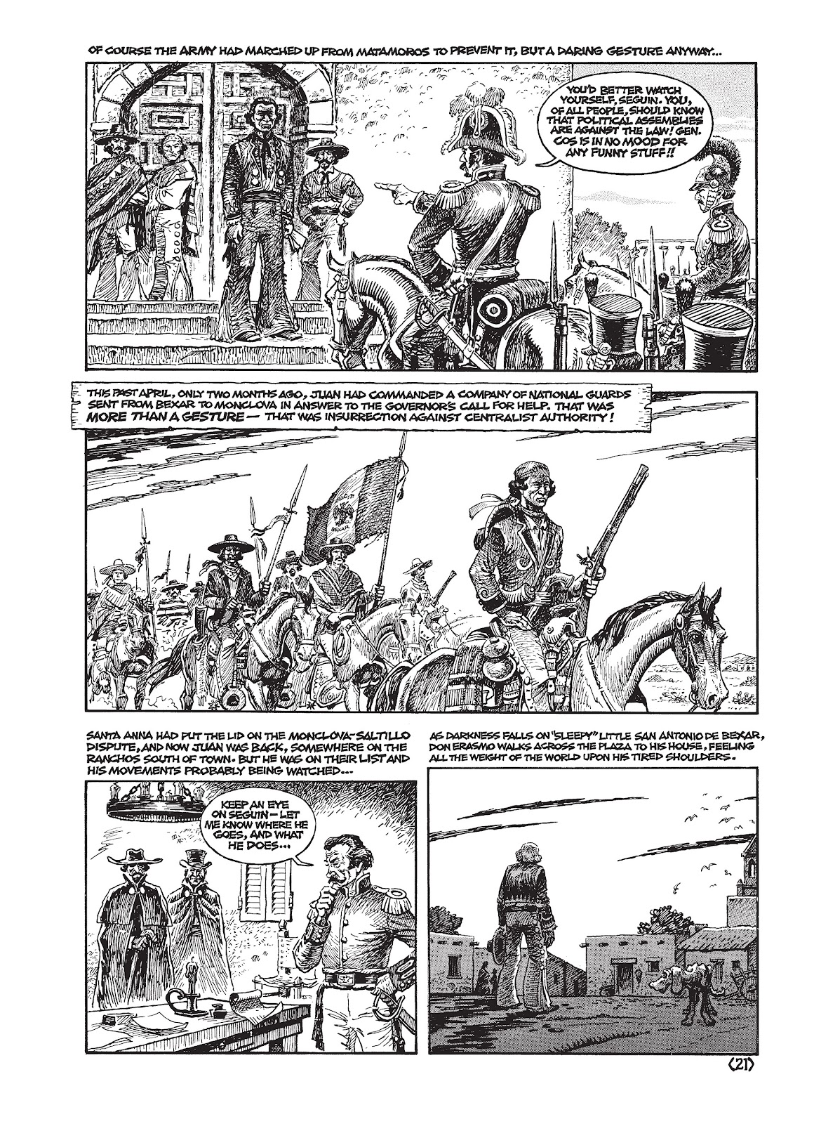 Jack Jackson's American History: Los Tejanos and Lost Cause issue TPB (Part 1) - Page 25