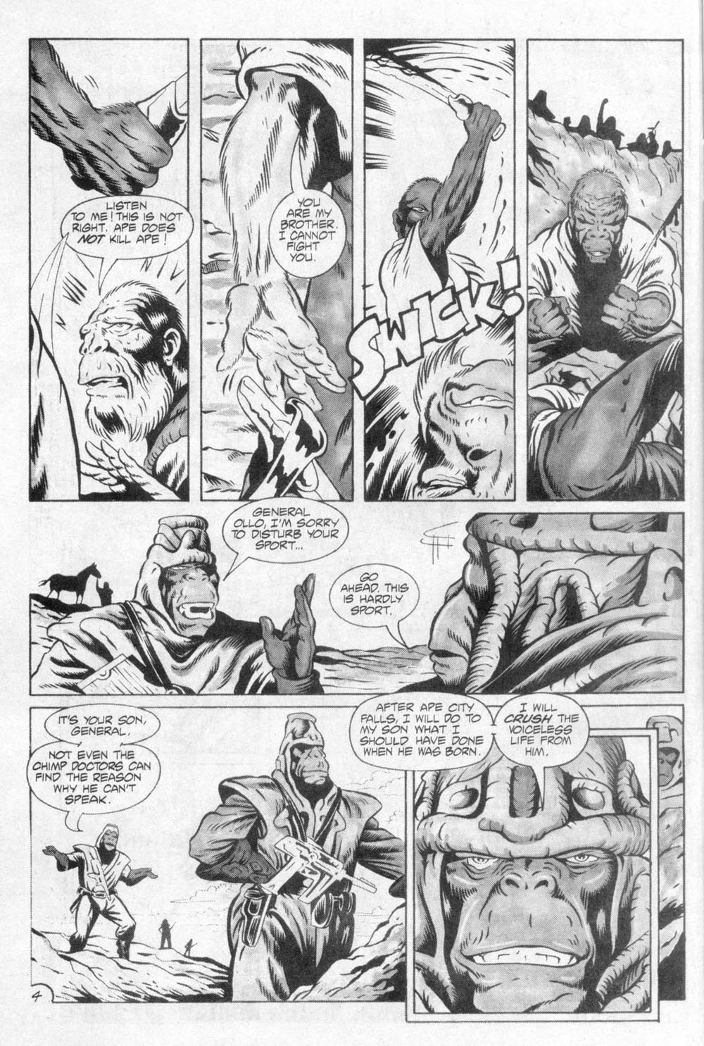 Read online Planet of the Apes (1990) comic -  Issue #1 - 8