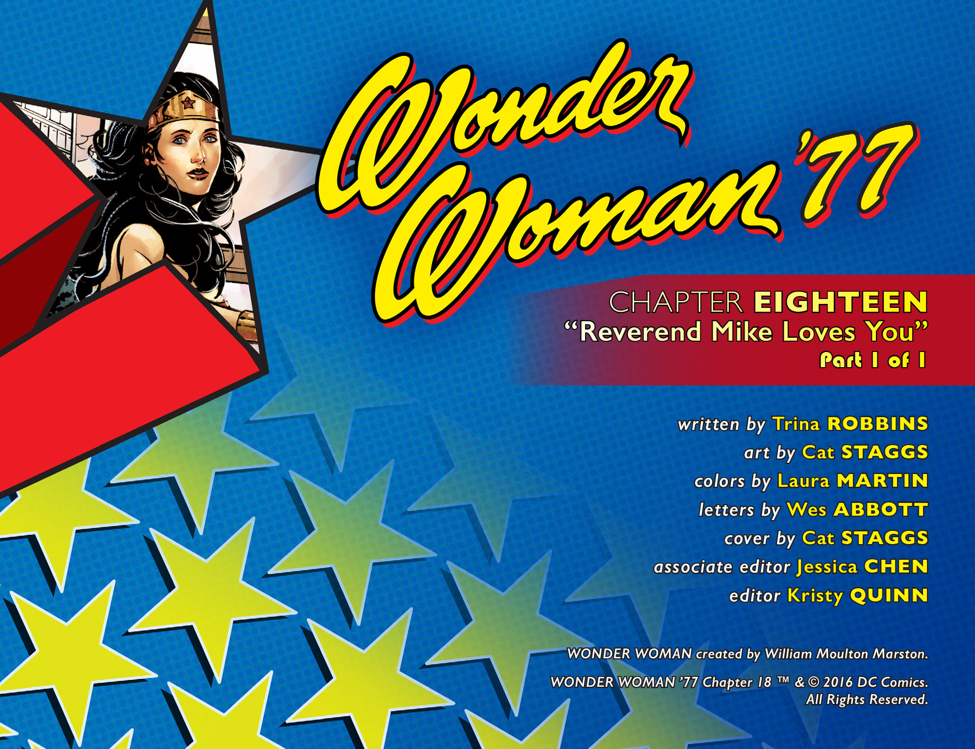Read online Wonder Woman '77 [I] comic -  Issue #18 - 2