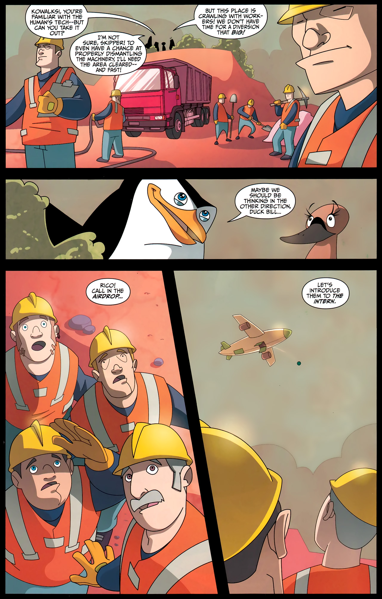 Read online Penguins of Madagascar comic -  Issue #4 - 8