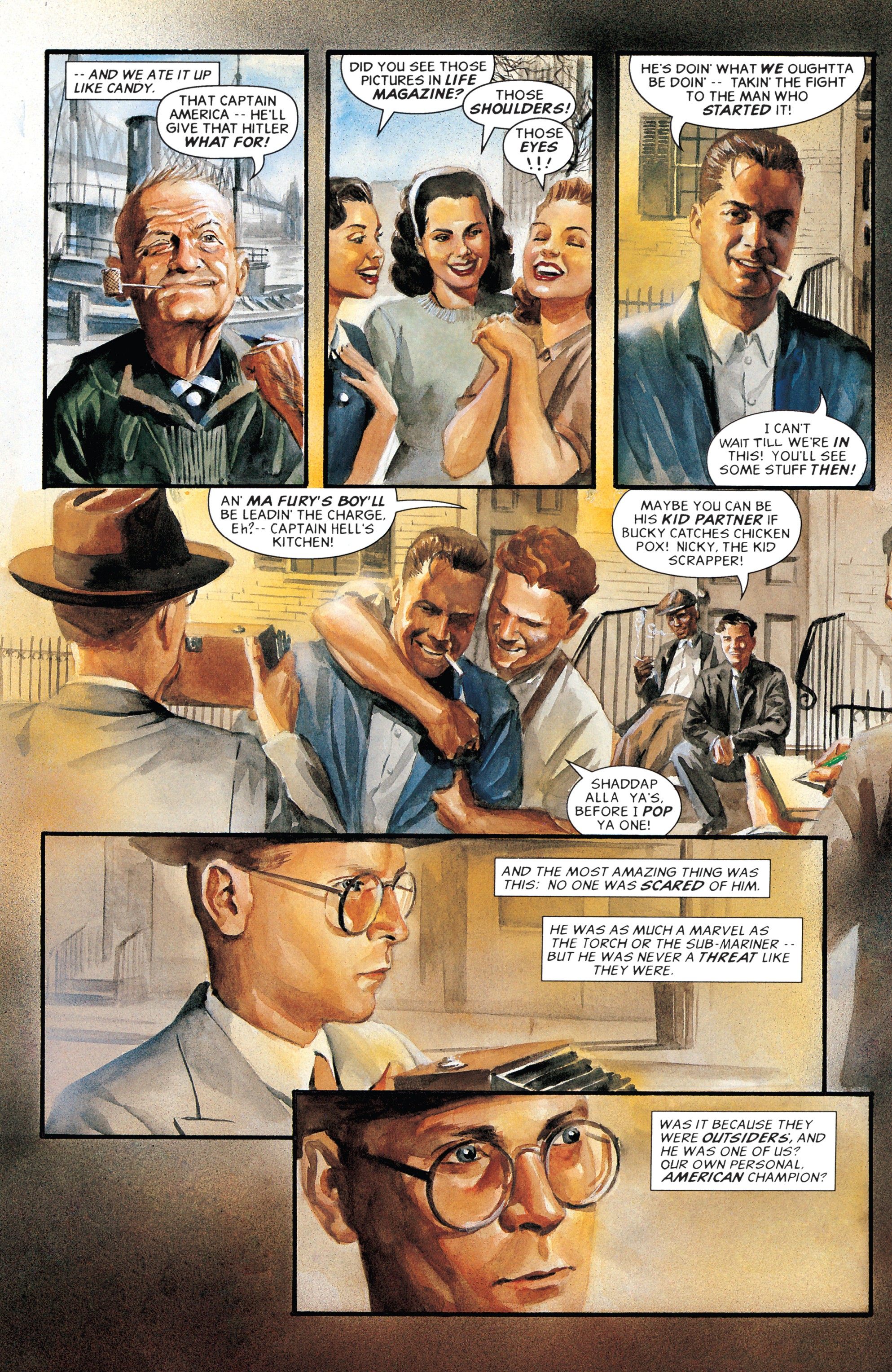 Read online Marvels Annotated comic -  Issue #1 - 40