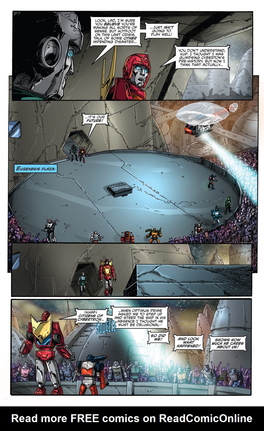 Read online The Transformers: Regeneration One comic -  Issue #91 - 17