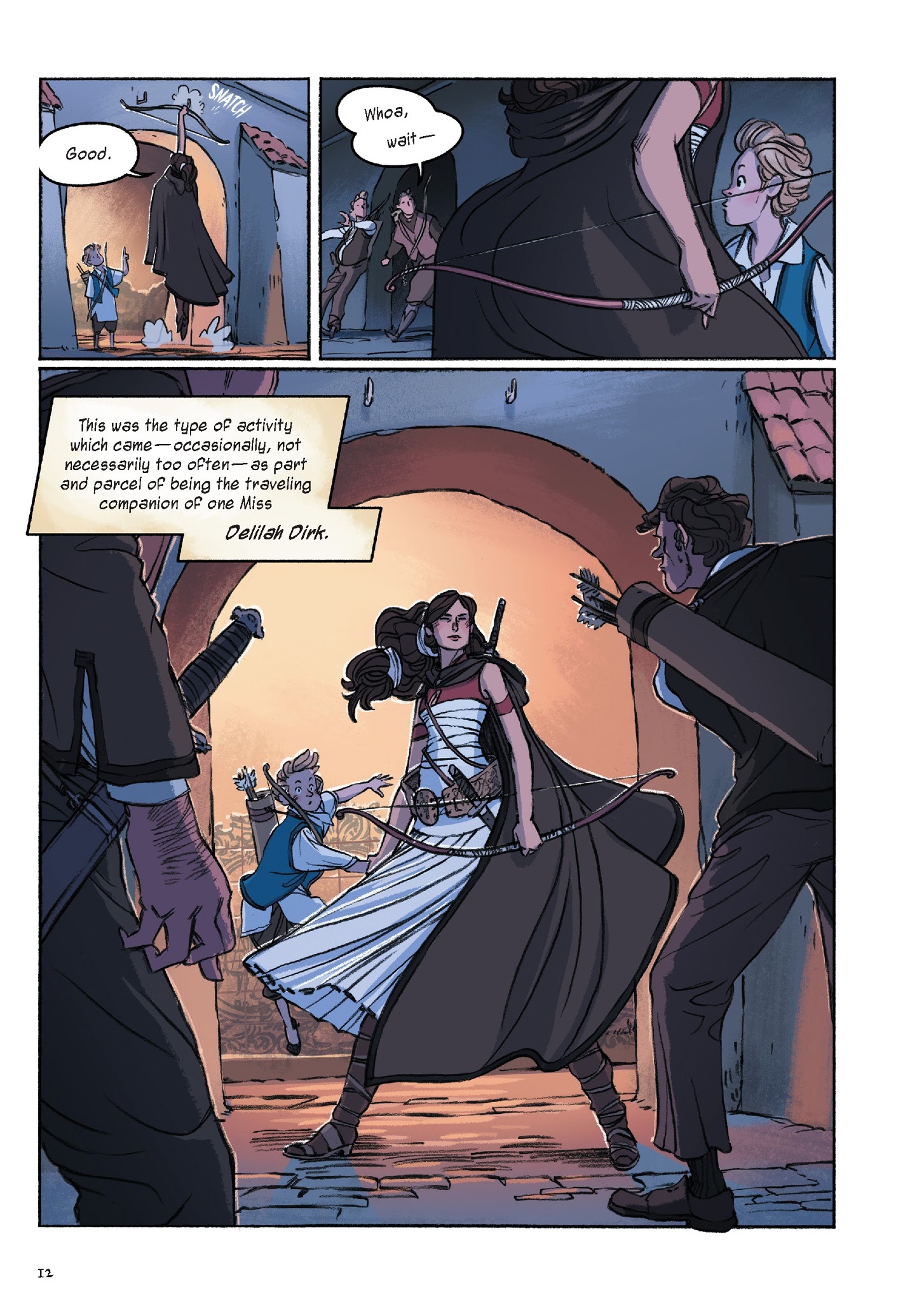 Read online Delilah Dirk and the King's Shilling comic -  Issue # TPB (Part 1) - 17