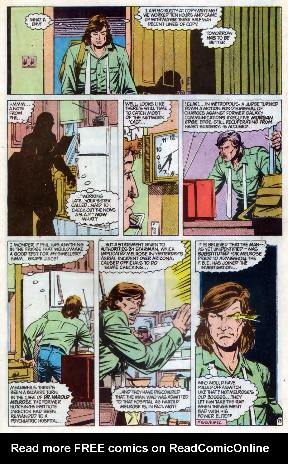 Read online Starman (1988) comic -  Issue #20 - 14