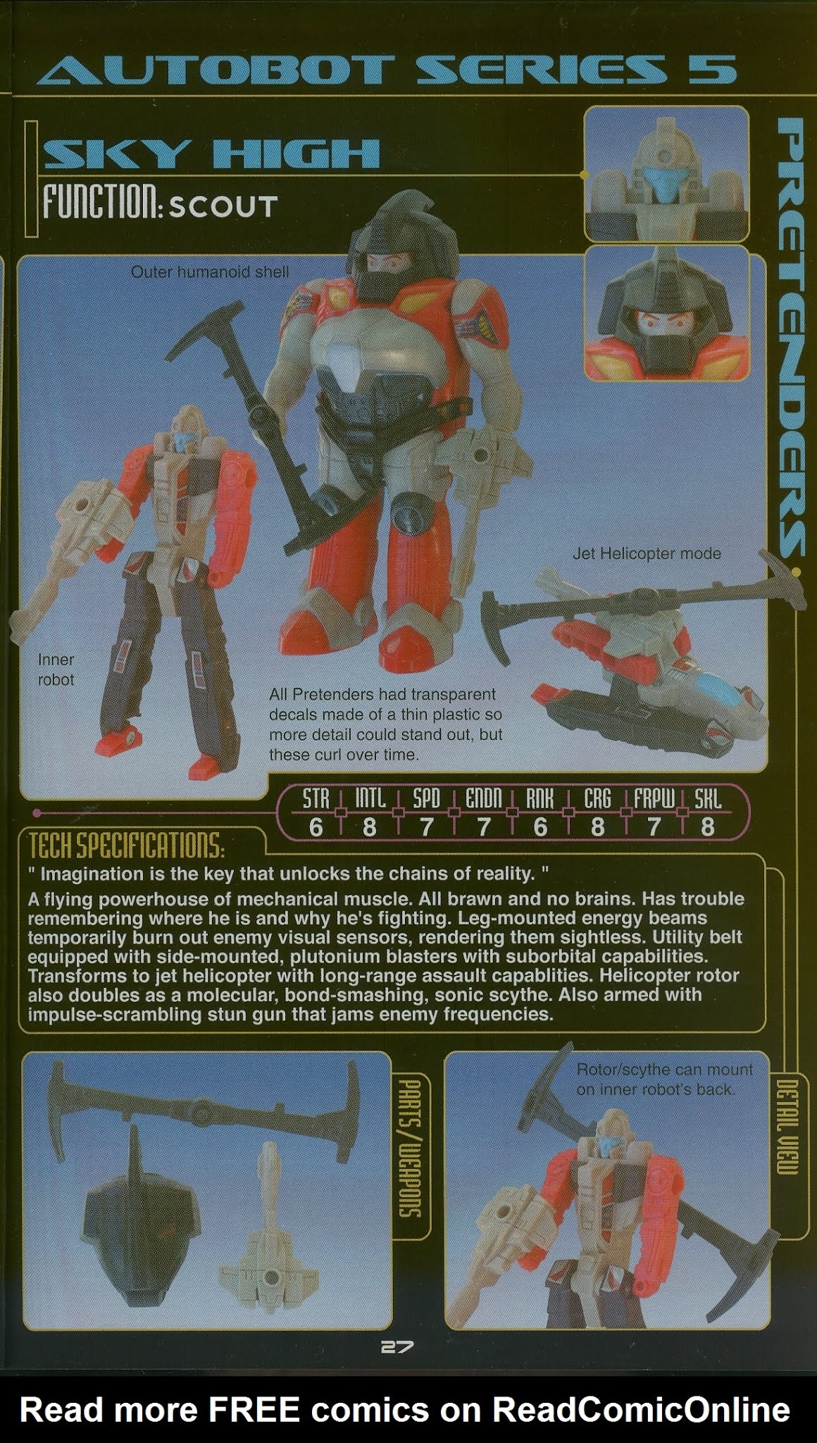 Read online Cybertronian: An Unofficial Transformers Recognition Guide comic -  Issue #4 - 29