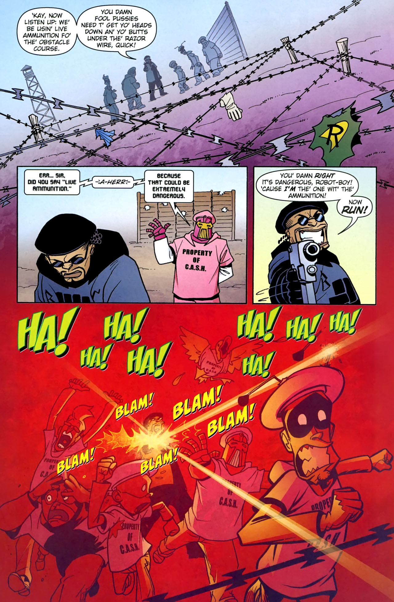 Read online Paul Jenkins' Sidekick Summer Special comic -  Issue #2 - 14
