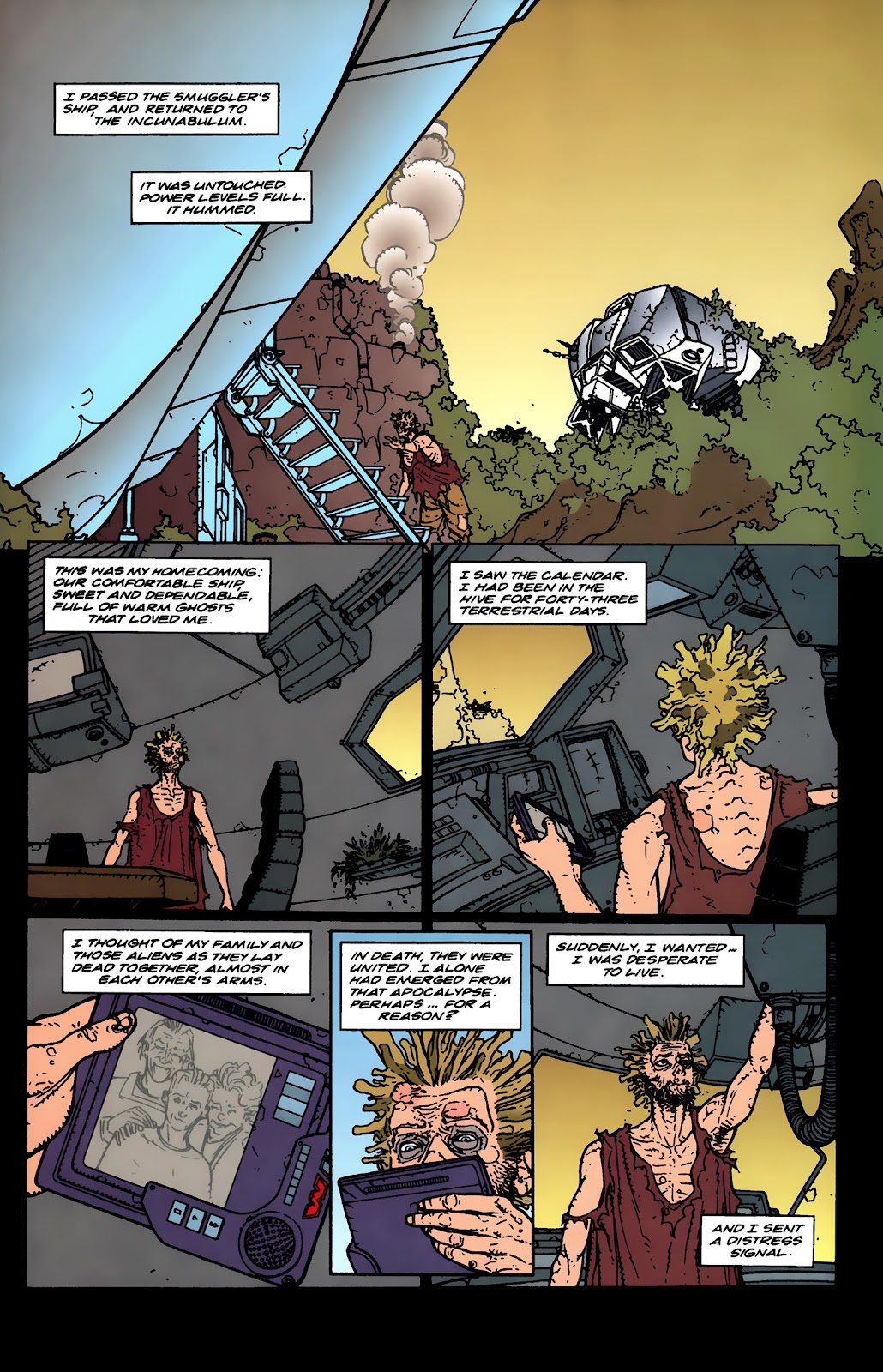 Comic Aliens Labyrinth Issue 4
