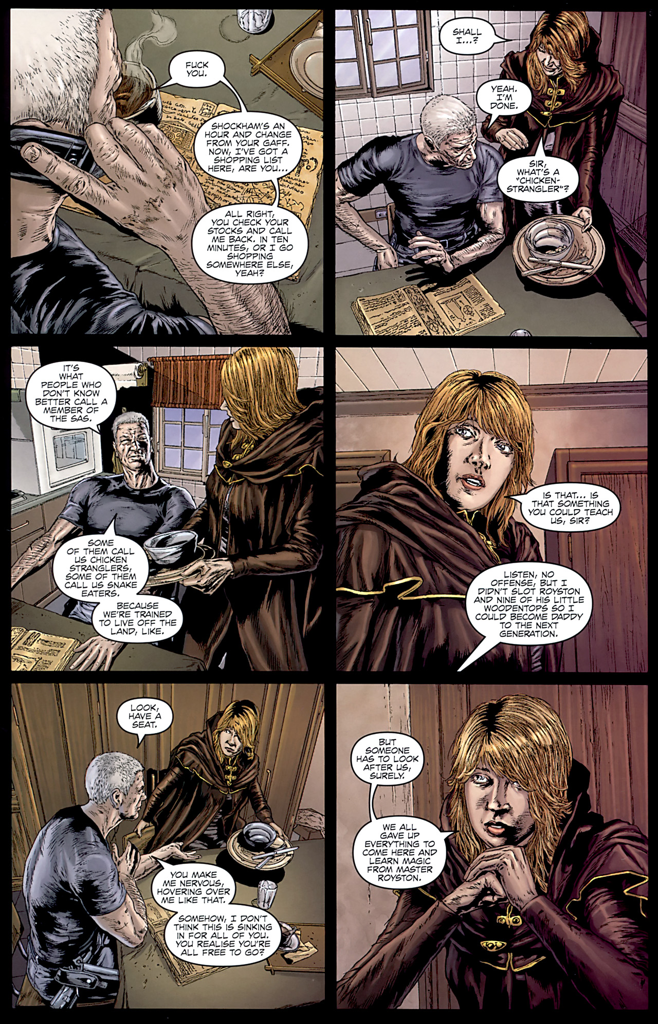 Read online Gravel comic -  Issue #6 - 11