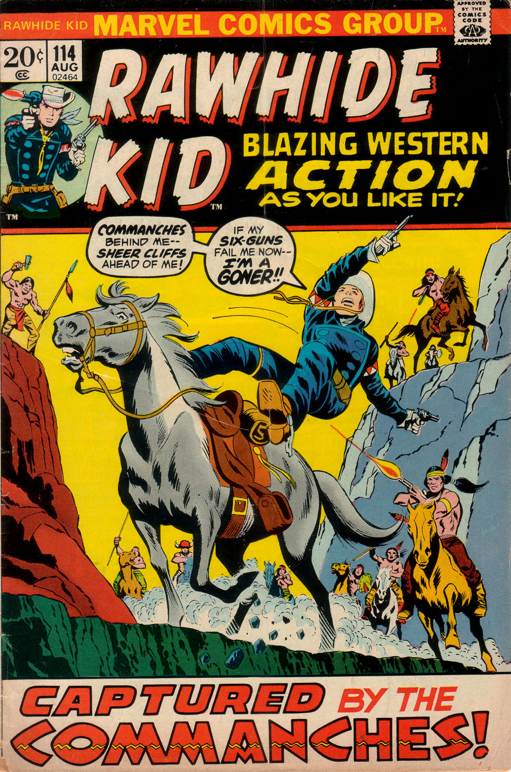 Read online The Rawhide Kid comic -  Issue #114 - 1