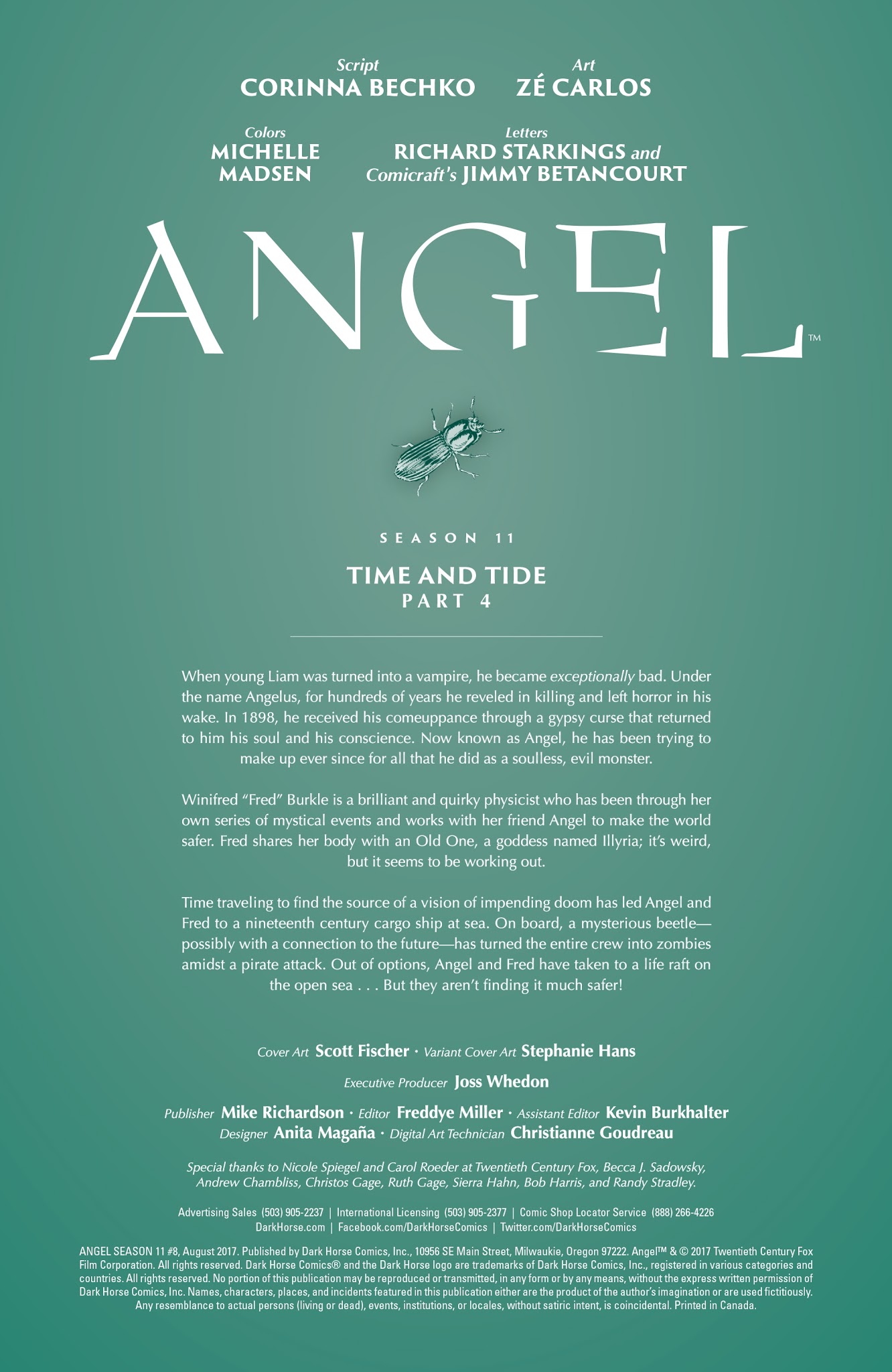 Read online Angel Season 11 comic -  Issue #8 - 3