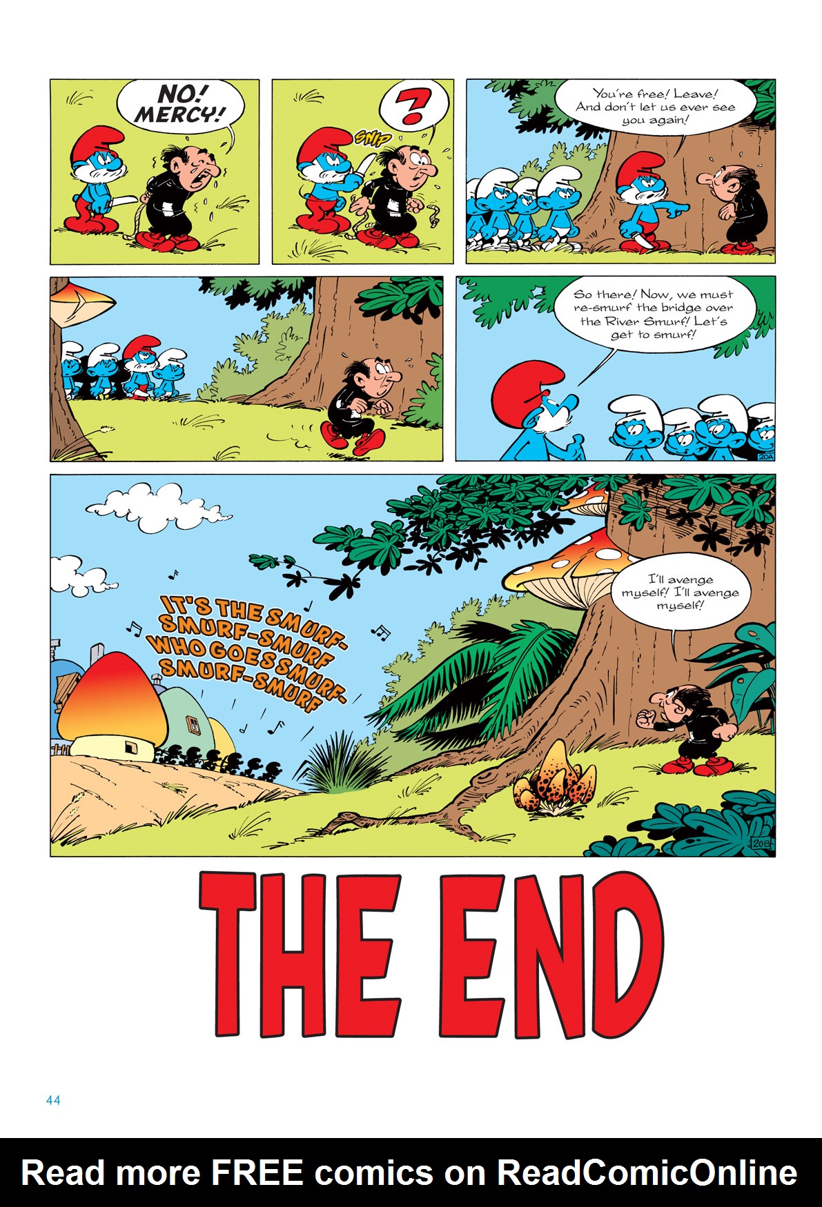 Read online The Smurfs comic -  Issue #5 - 44