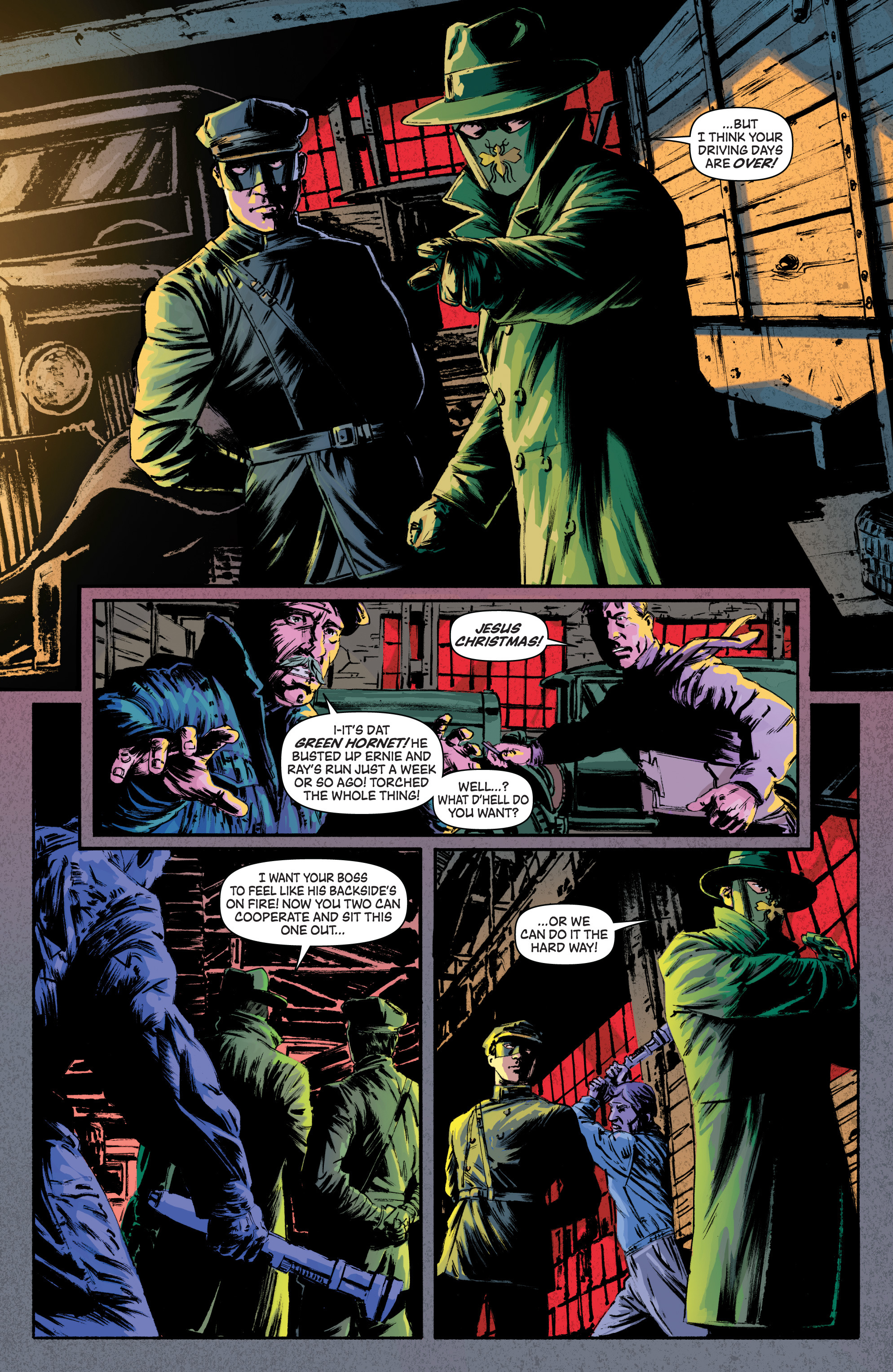Read online Green Hornet: Year One comic -  Issue #7 - 12