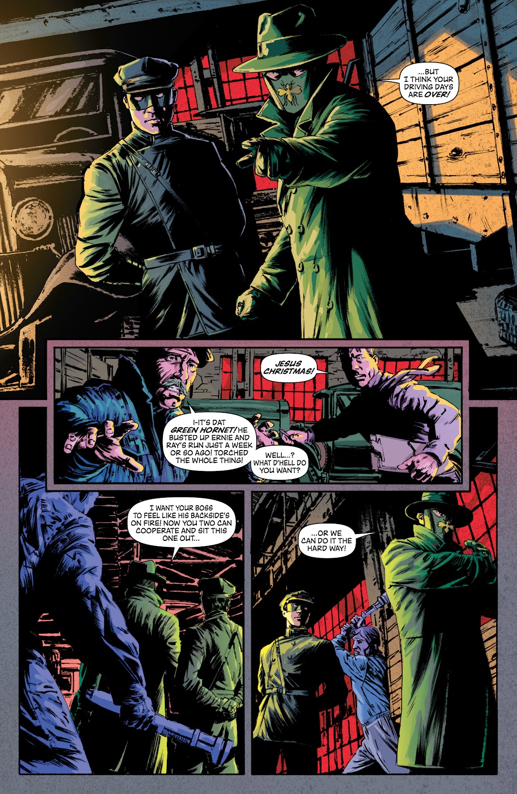 Green Hornet: Year One issue 7 - Page 12