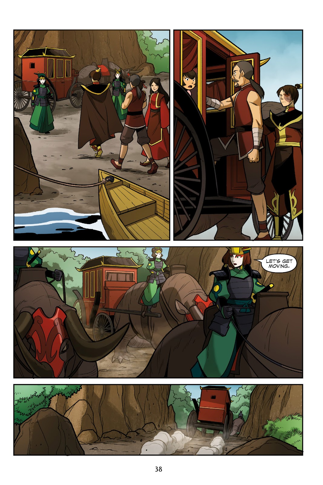 Nickelodeon Avatar: The Last Airbender - Smoke and Shadow issue Part 1 - Page 38