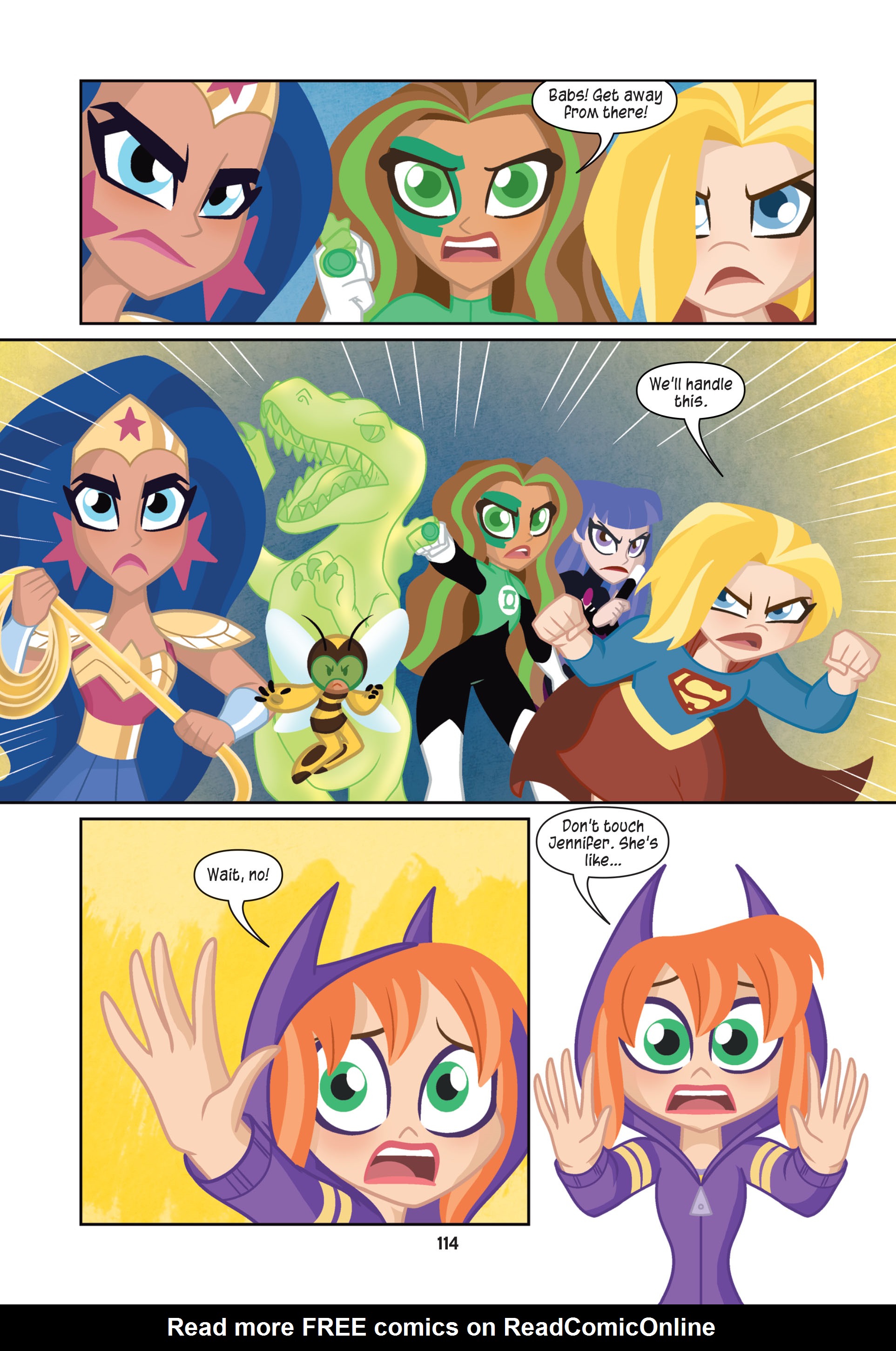 Read online DC Super Hero Girls: Powerless comic -  Issue # TPB - 113