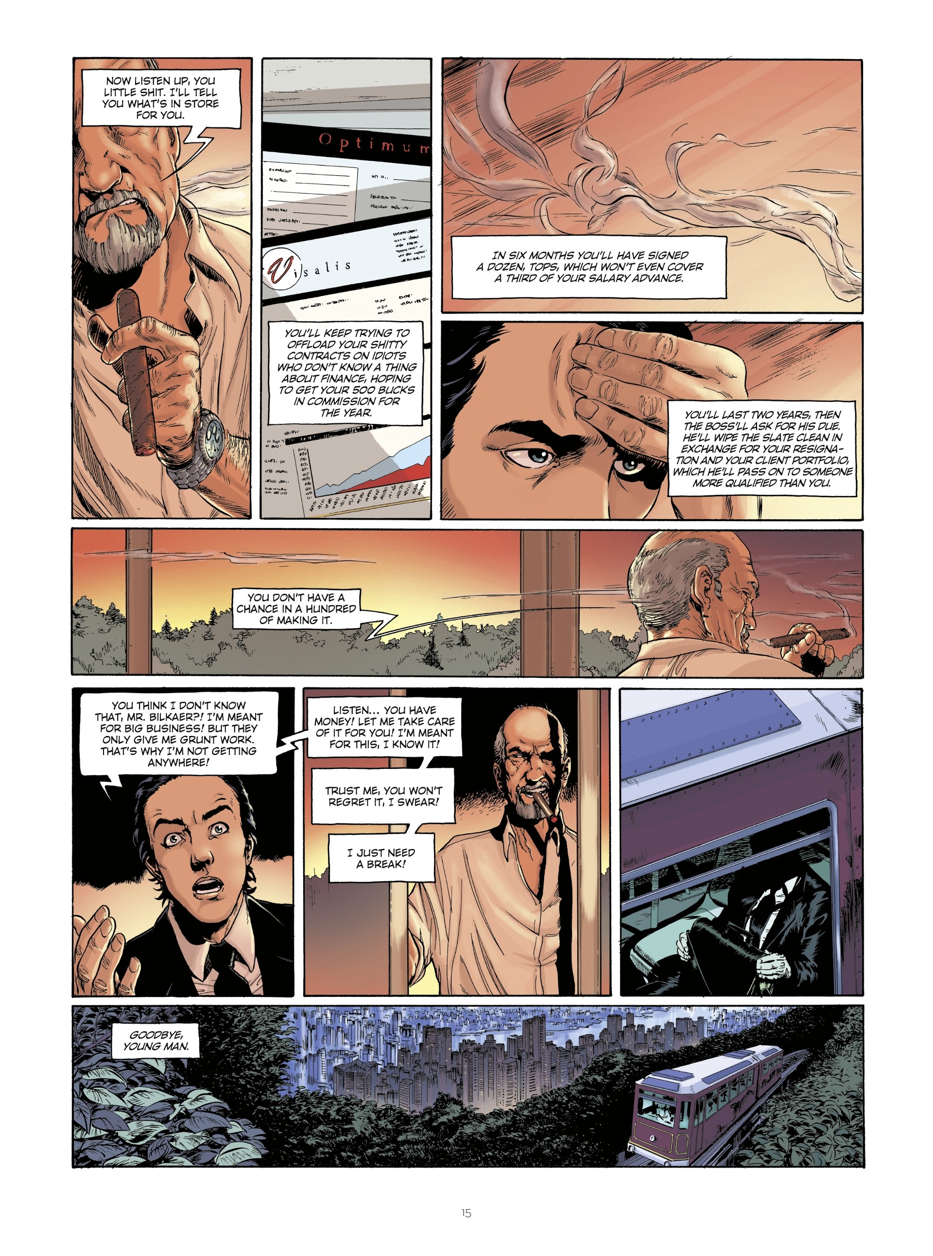 Read online Hedge Fund comic -  Issue #1 - 17