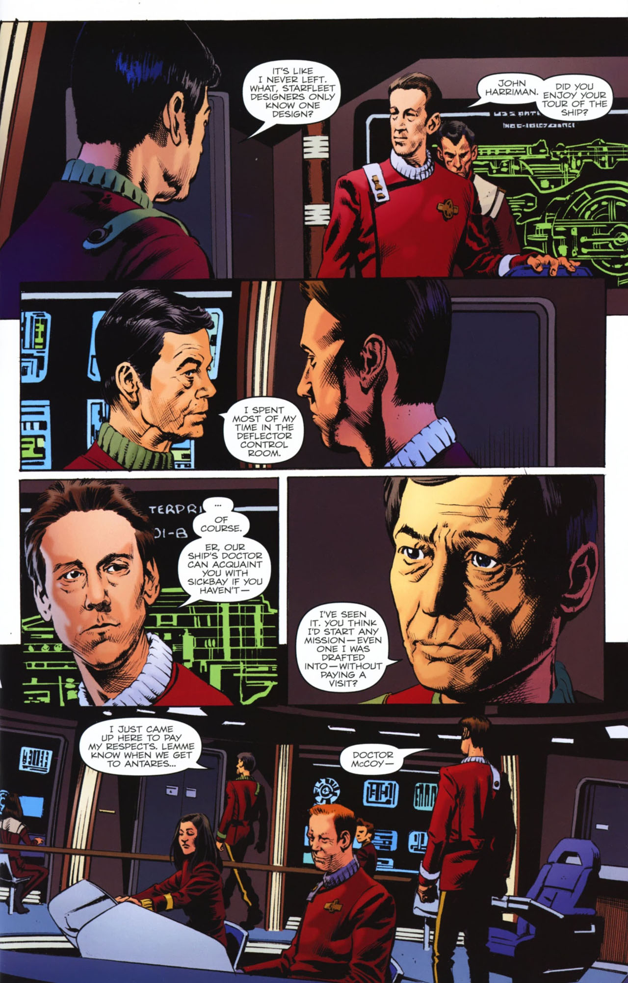Read online Star Trek: Captain's Log comic -  Issue # Issue Harriman - 7