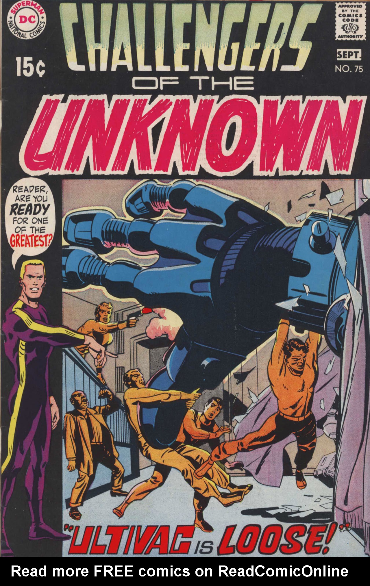 Challengers of the Unknown (1958) Issue #75 #75 - English 1