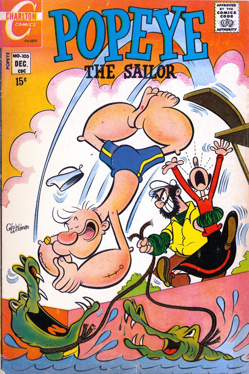 Read online Popeye (1948) comic -  Issue #105 - 1